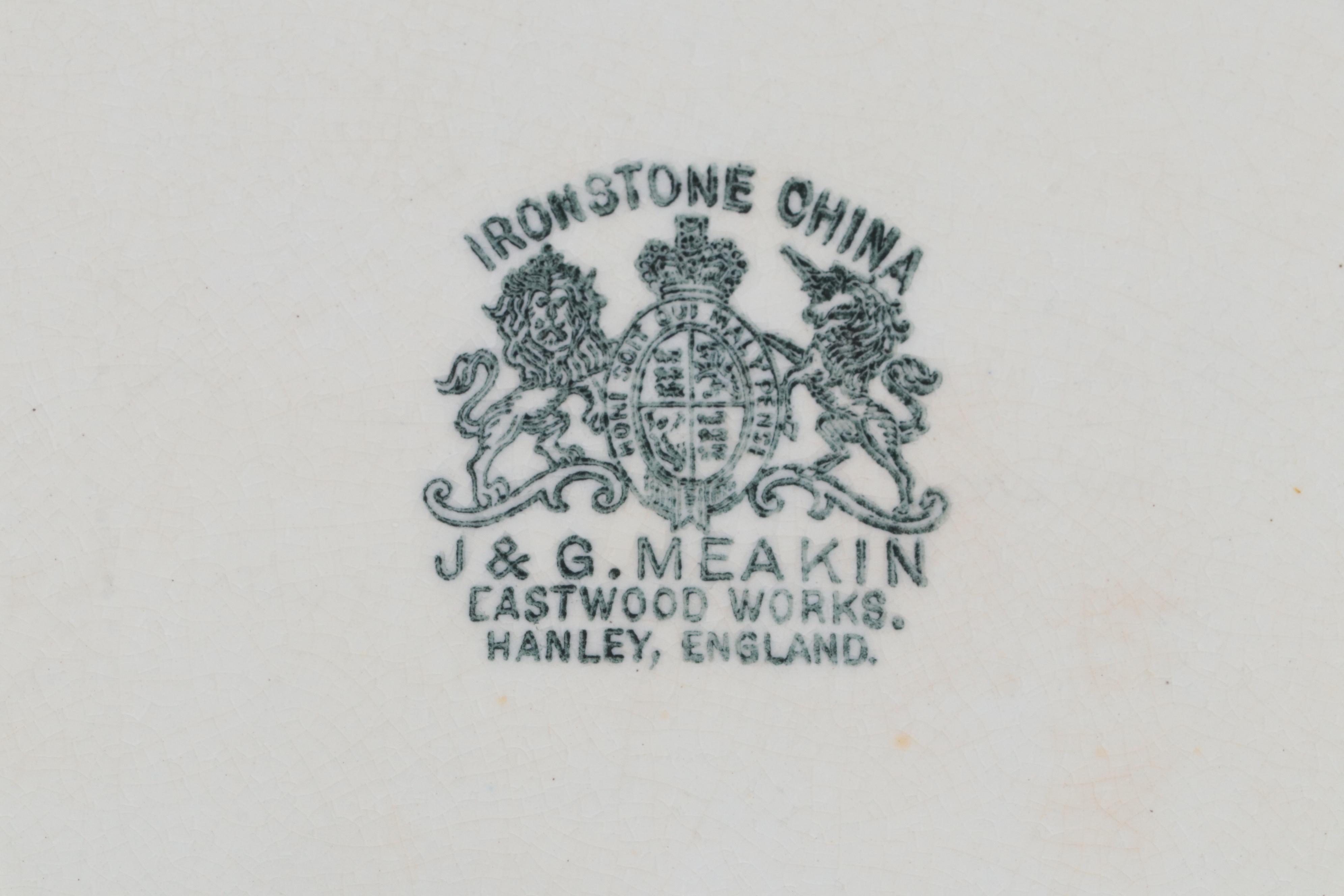 J. Clementson "Classical Antiquities" and Other Ironstone Platters and