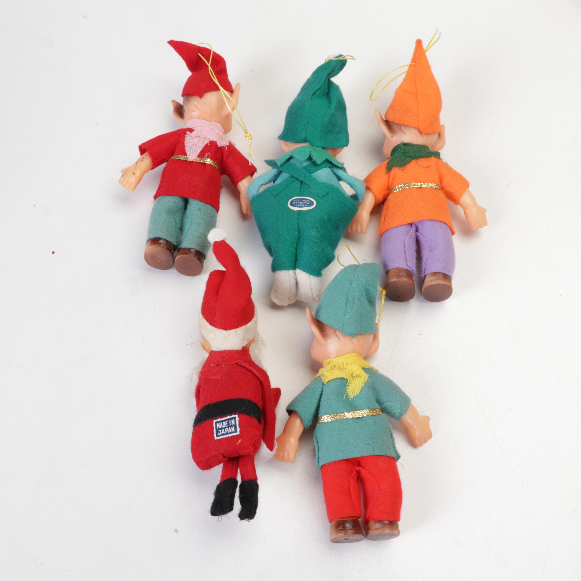 Christmas Collection With Illuminated Ceramic Tree, Two Santa Lanterns and More