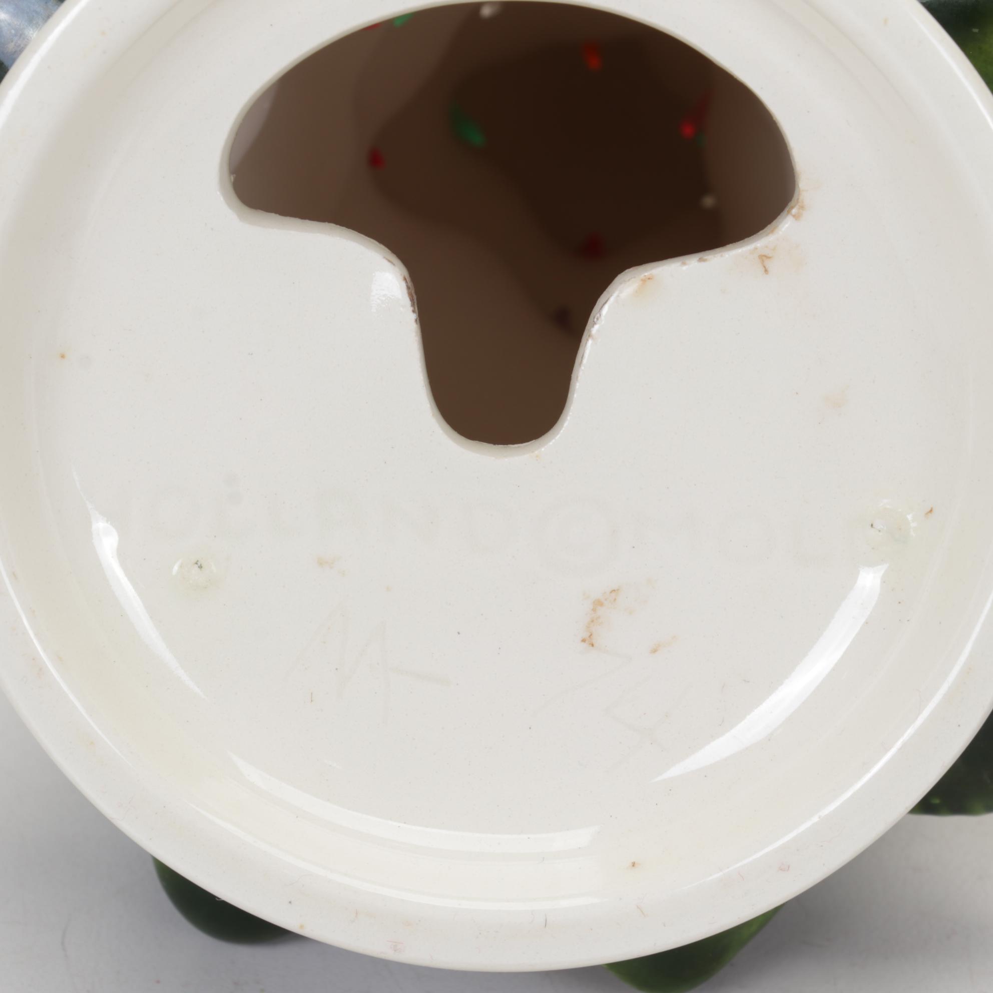 Christmas Collection With Illuminated Ceramic Tree, Two Santa Lanterns and More