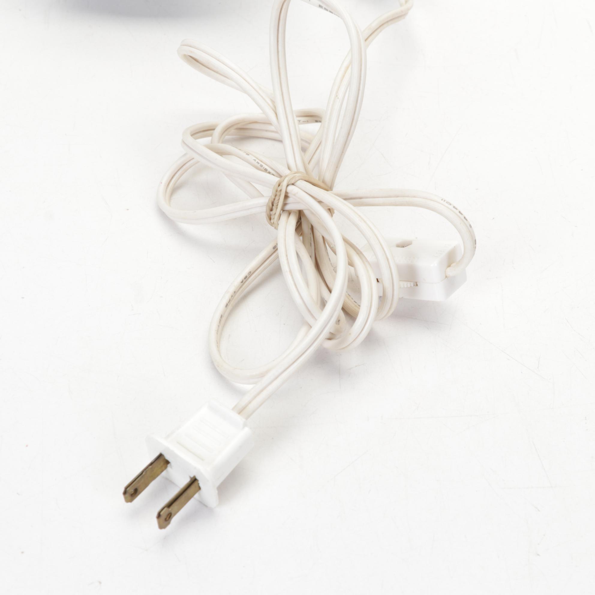 Christmas Collection With Illuminated Ceramic Tree, Two Santa Lanterns and More