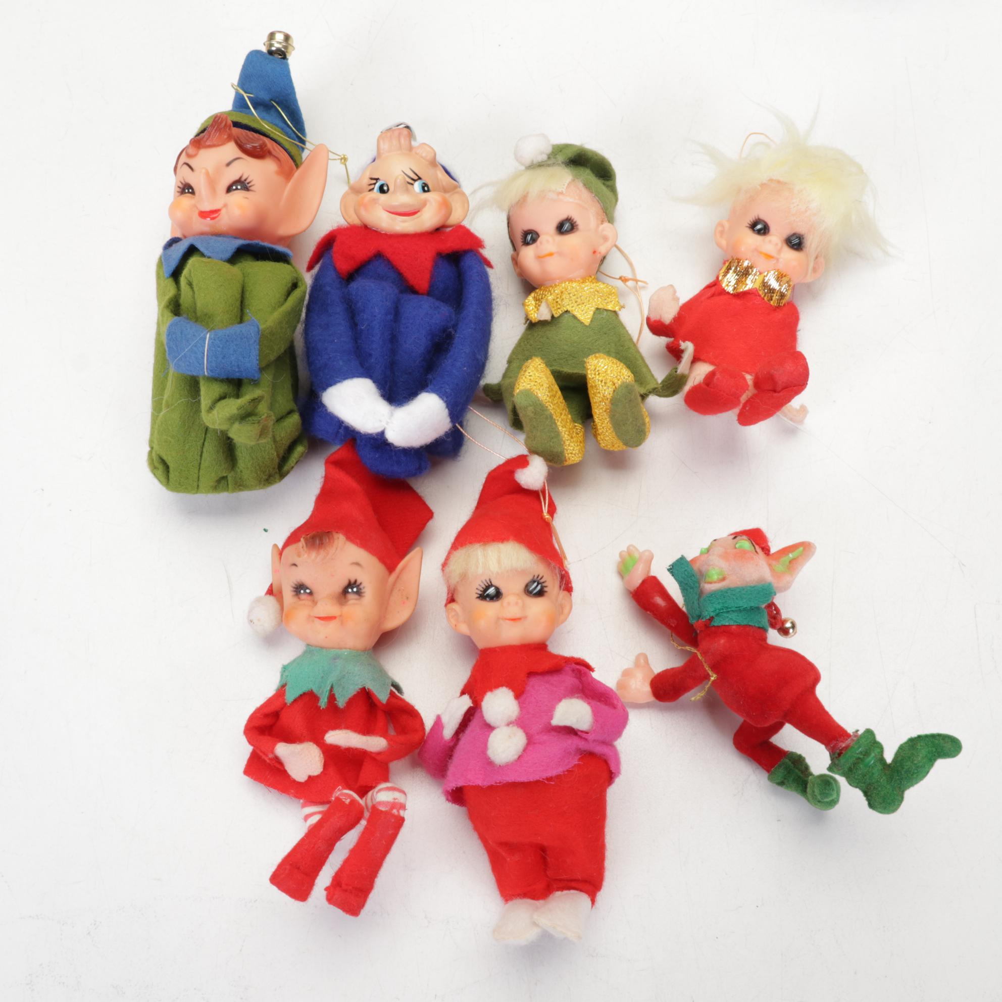 Christmas Collection With Illuminated Ceramic Tree, Two Santa Lanterns and More