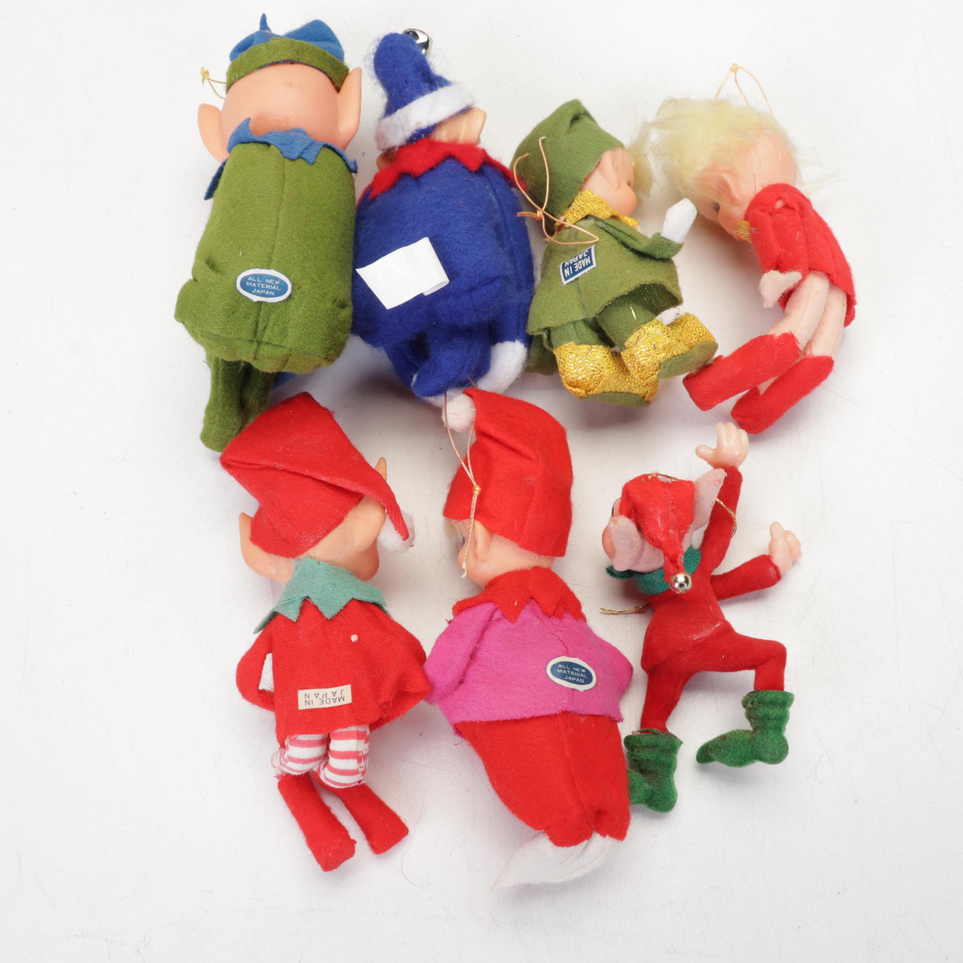 Christmas Collection With Illuminated Ceramic Tree, Two Santa Lanterns and More