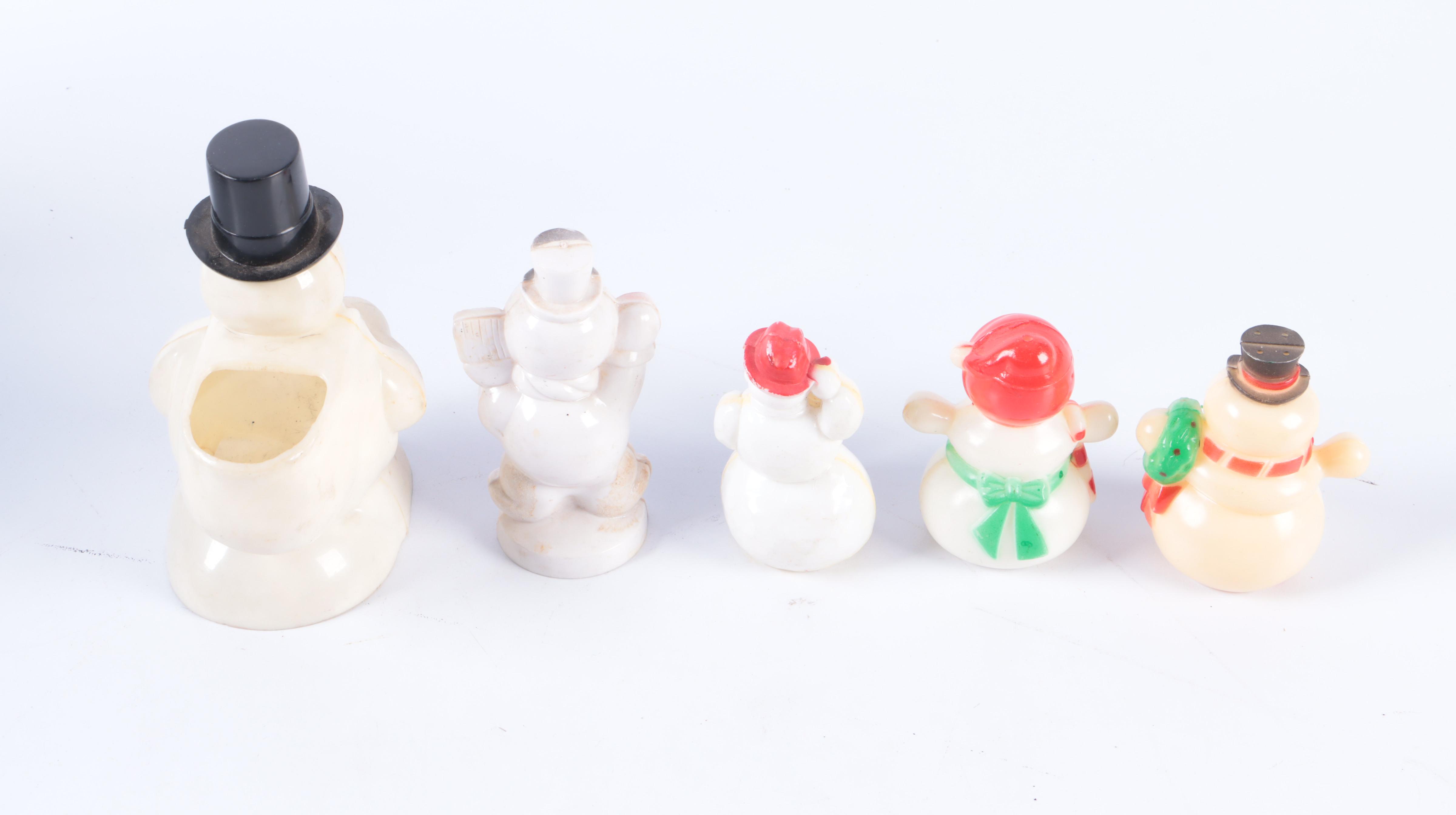 Blown Plastic Christmas Decorations