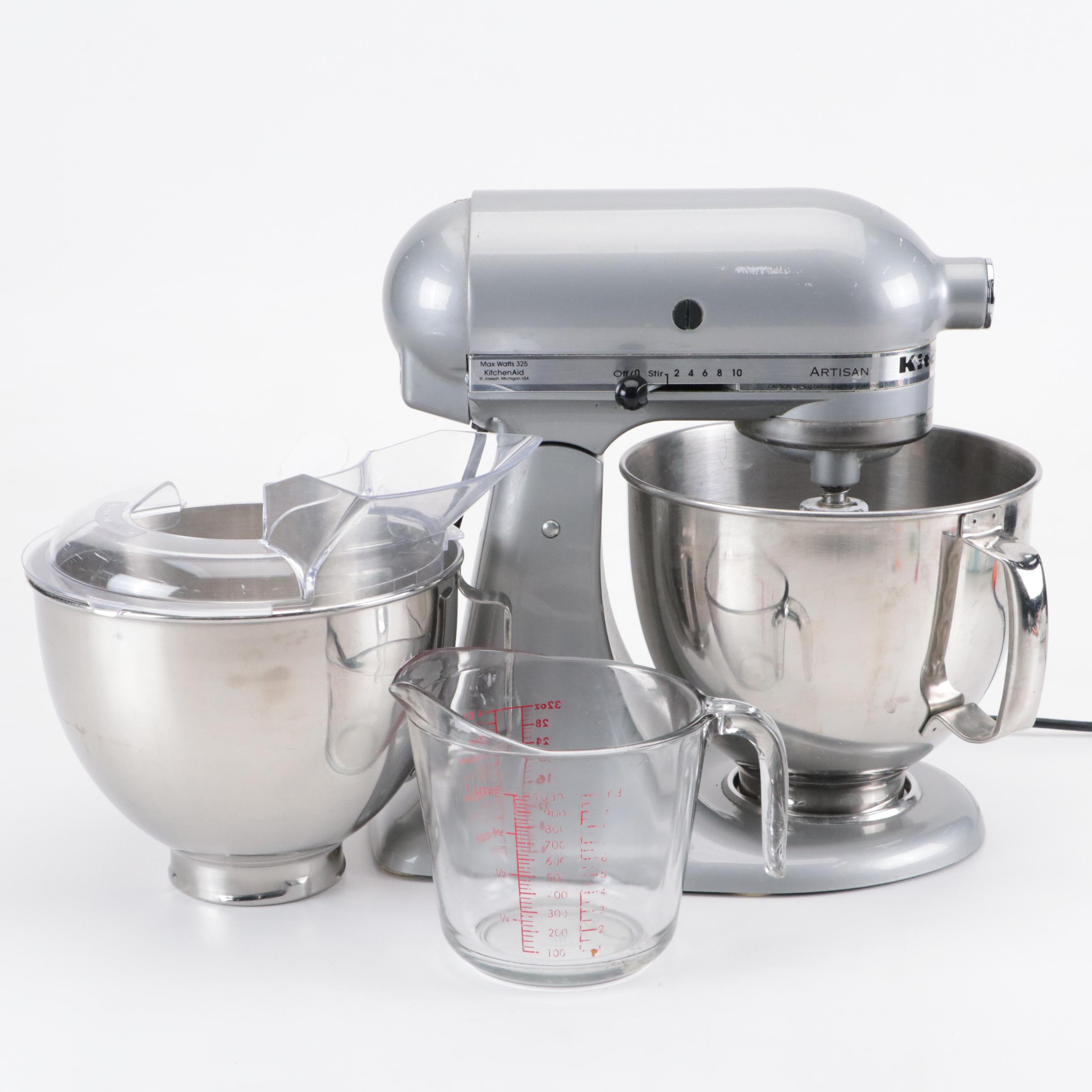 KitchenAid Artisan Series Tilt-Head Stand Mixer with Attachments