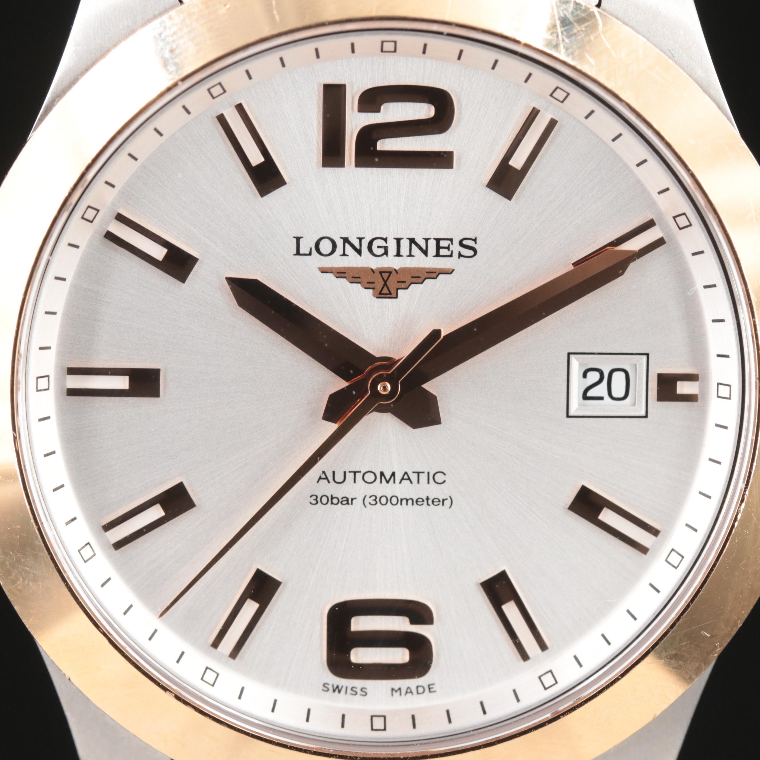 Longines Conquest Automatic Two-Tone Stainless Steel Watch