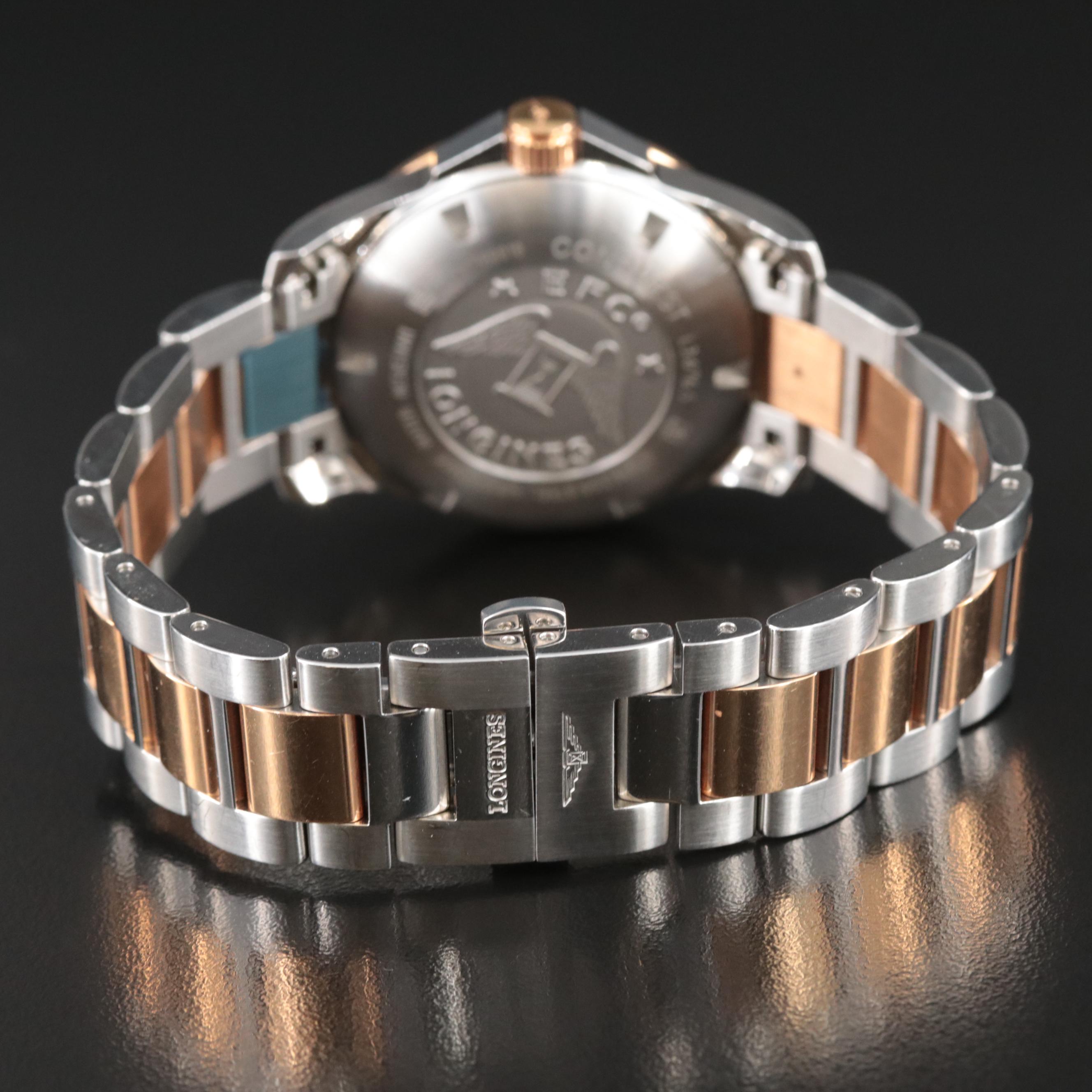 Longines Conquest Automatic Two-Tone Stainless Steel Watch