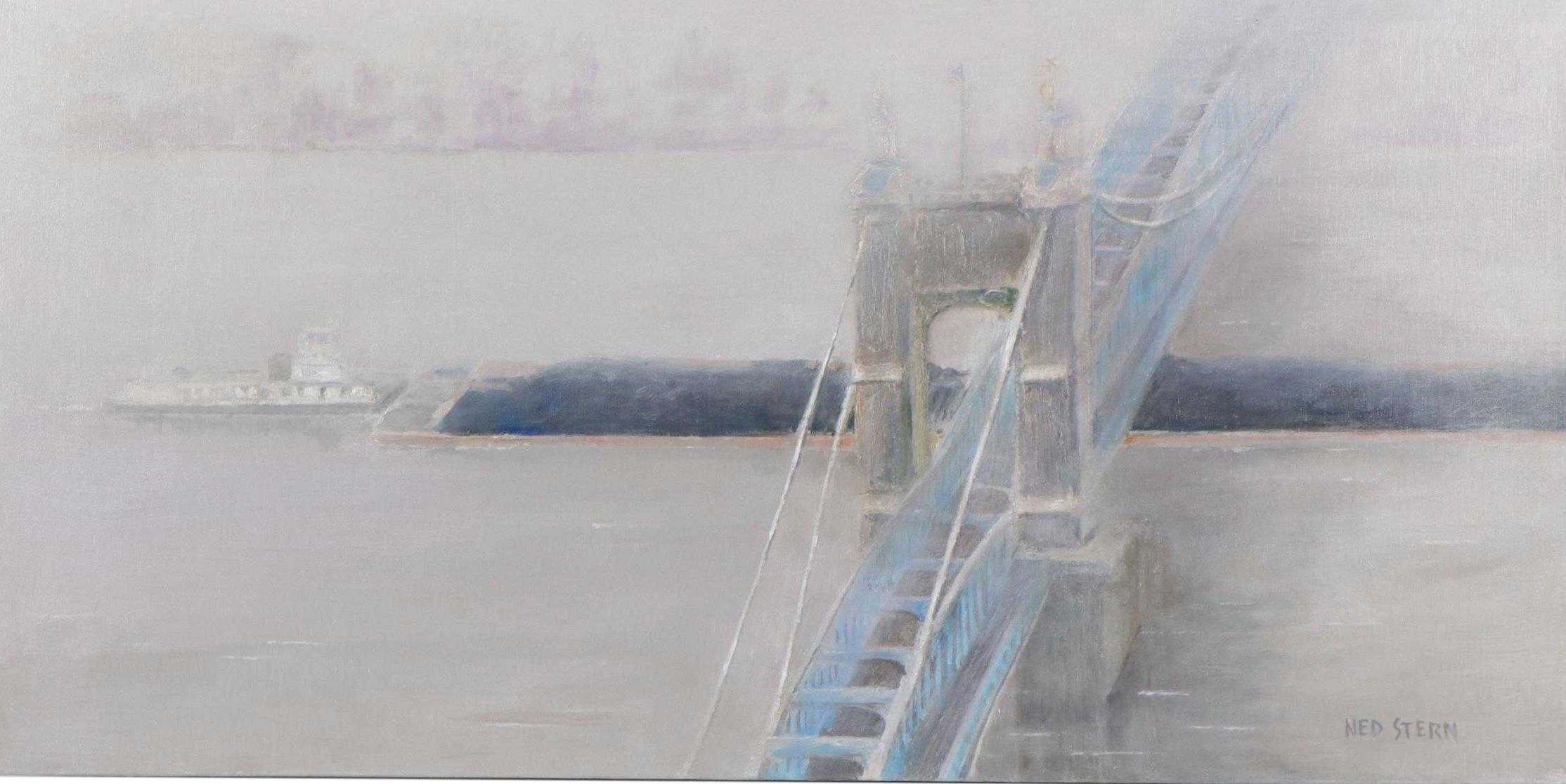 Ned Stern Oil Painting "Suspension of Reality," 2011