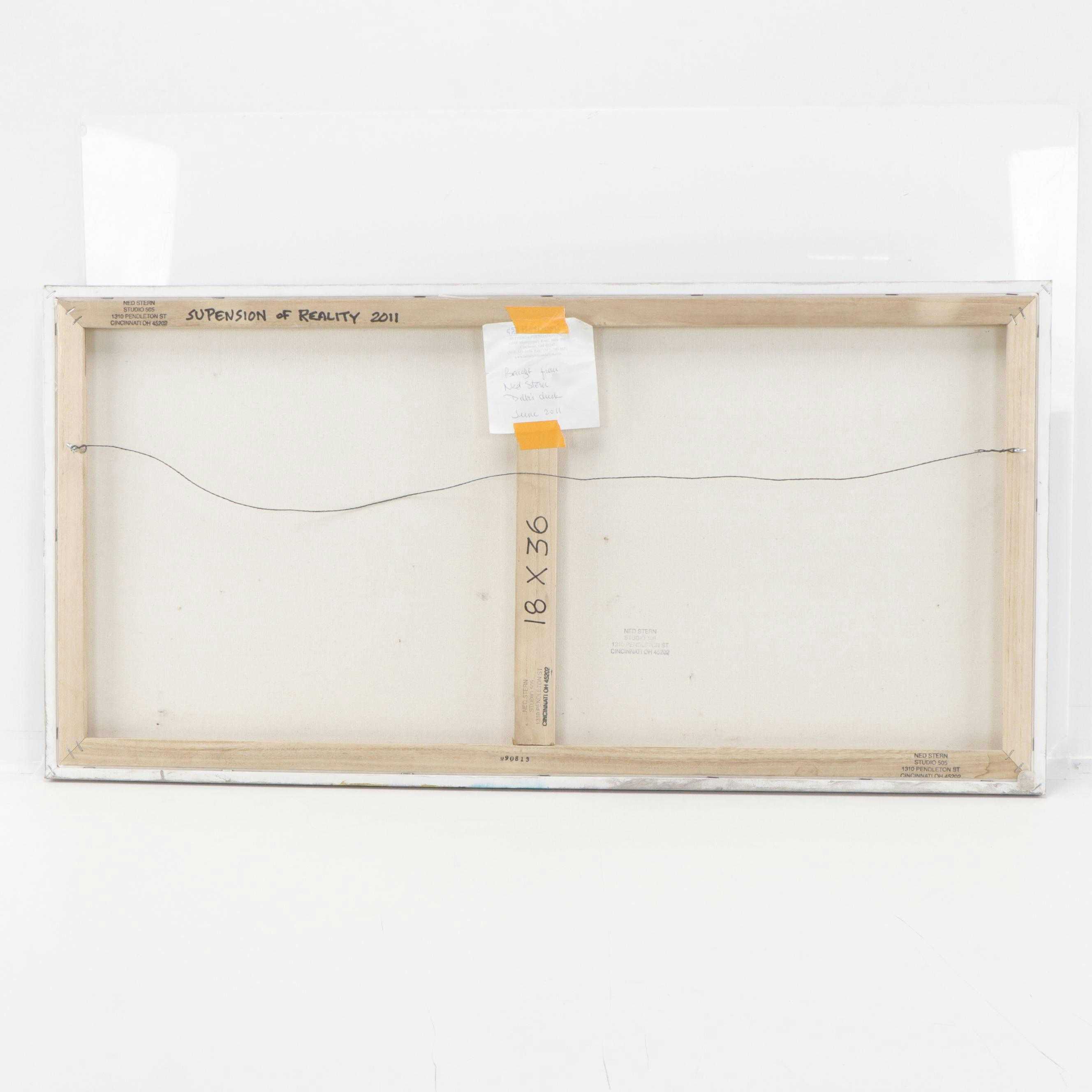 Ned Stern Oil Painting "Suspension of Reality," 2011