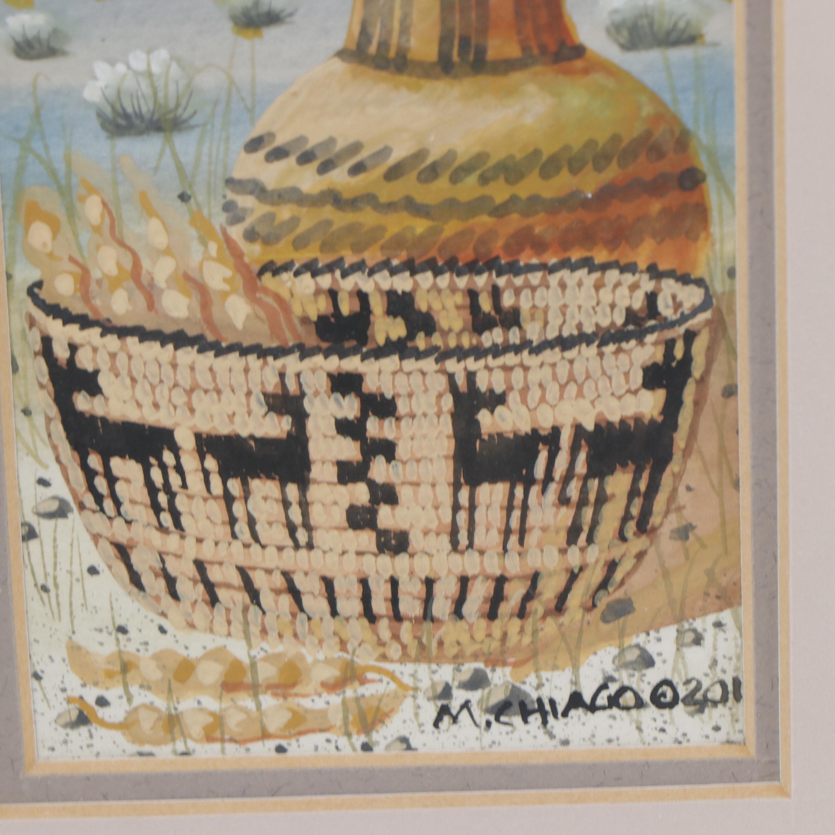 Michael Chiago, Sr. Watercolor Paintings, 2010