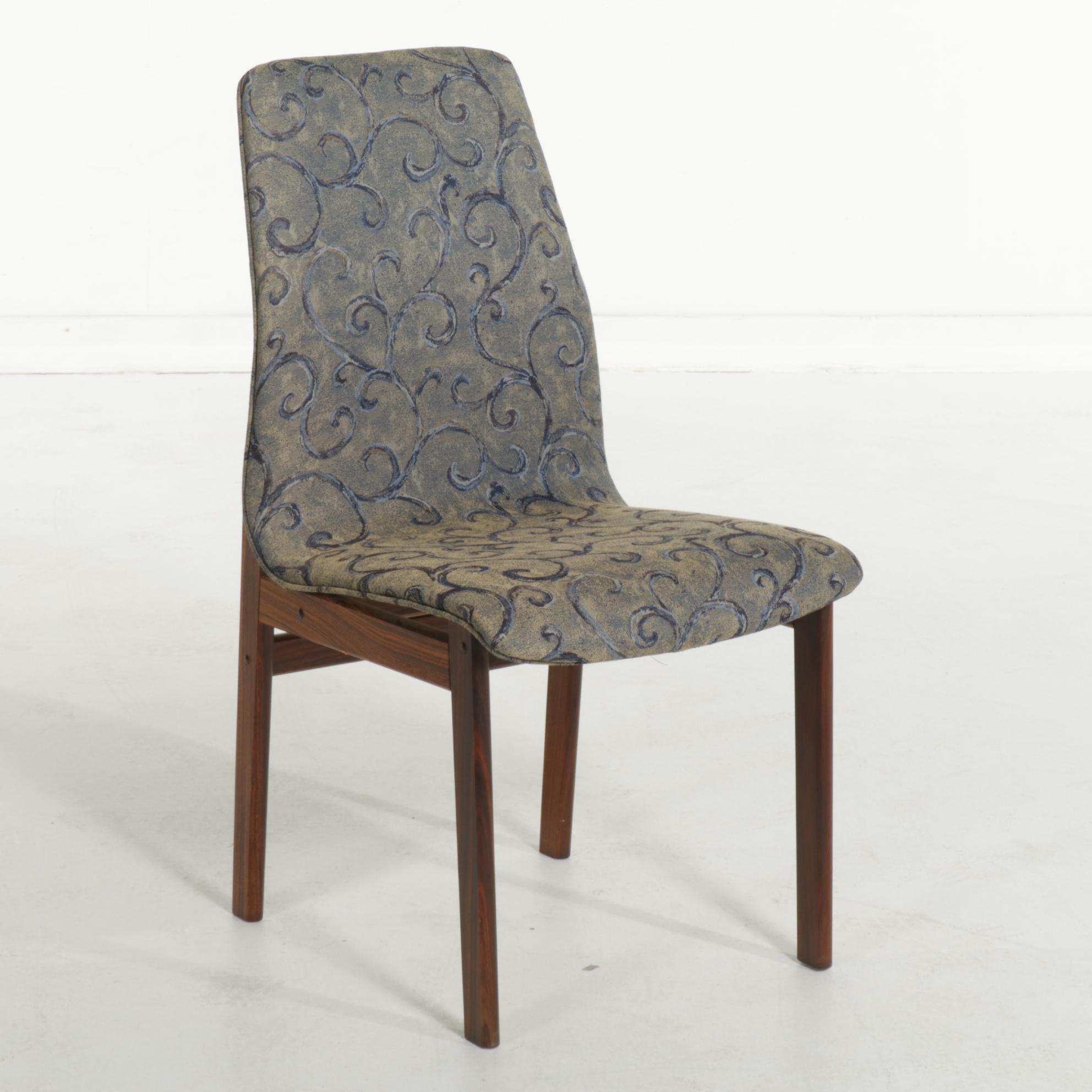 Six Hugo Frandsen for Spøttrup Stolefabrik Danish Modern Rosewood Dining Chairs