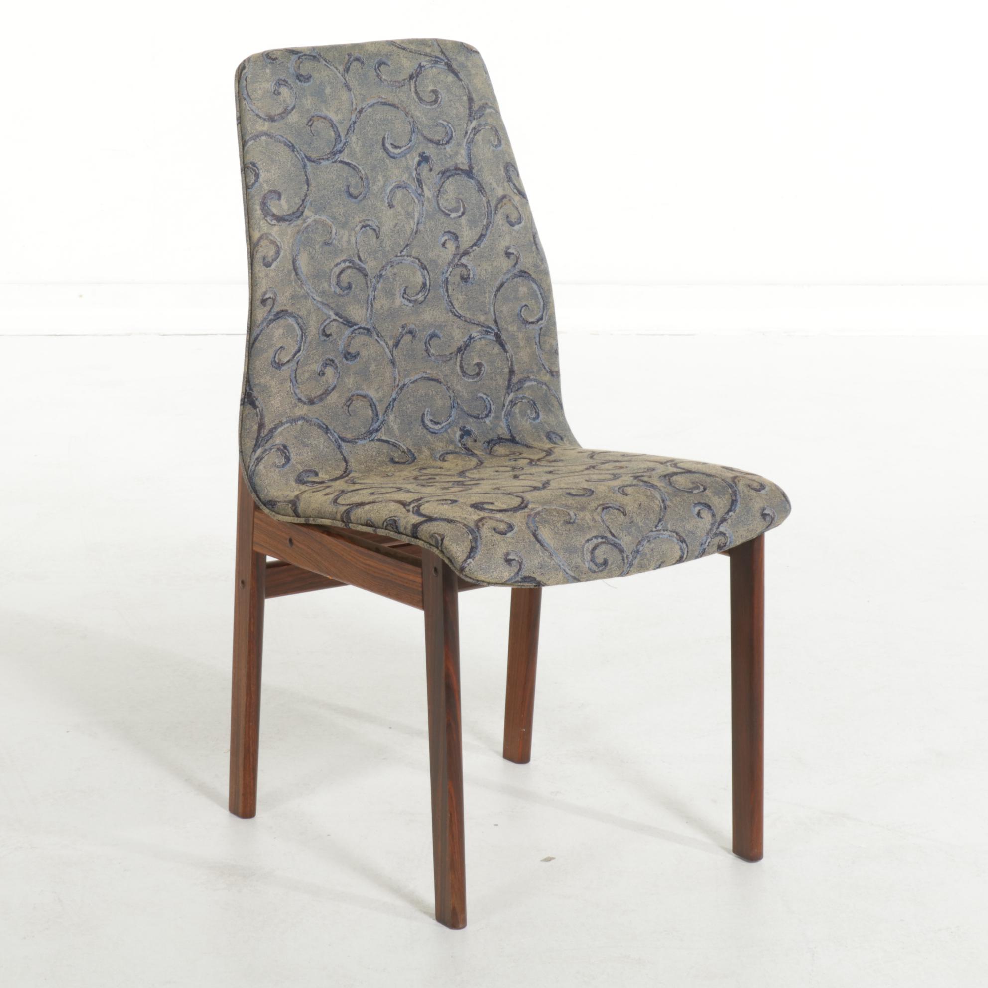 Six Hugo Frandsen for Spøttrup Stolefabrik Danish Modern Rosewood Dining Chairs