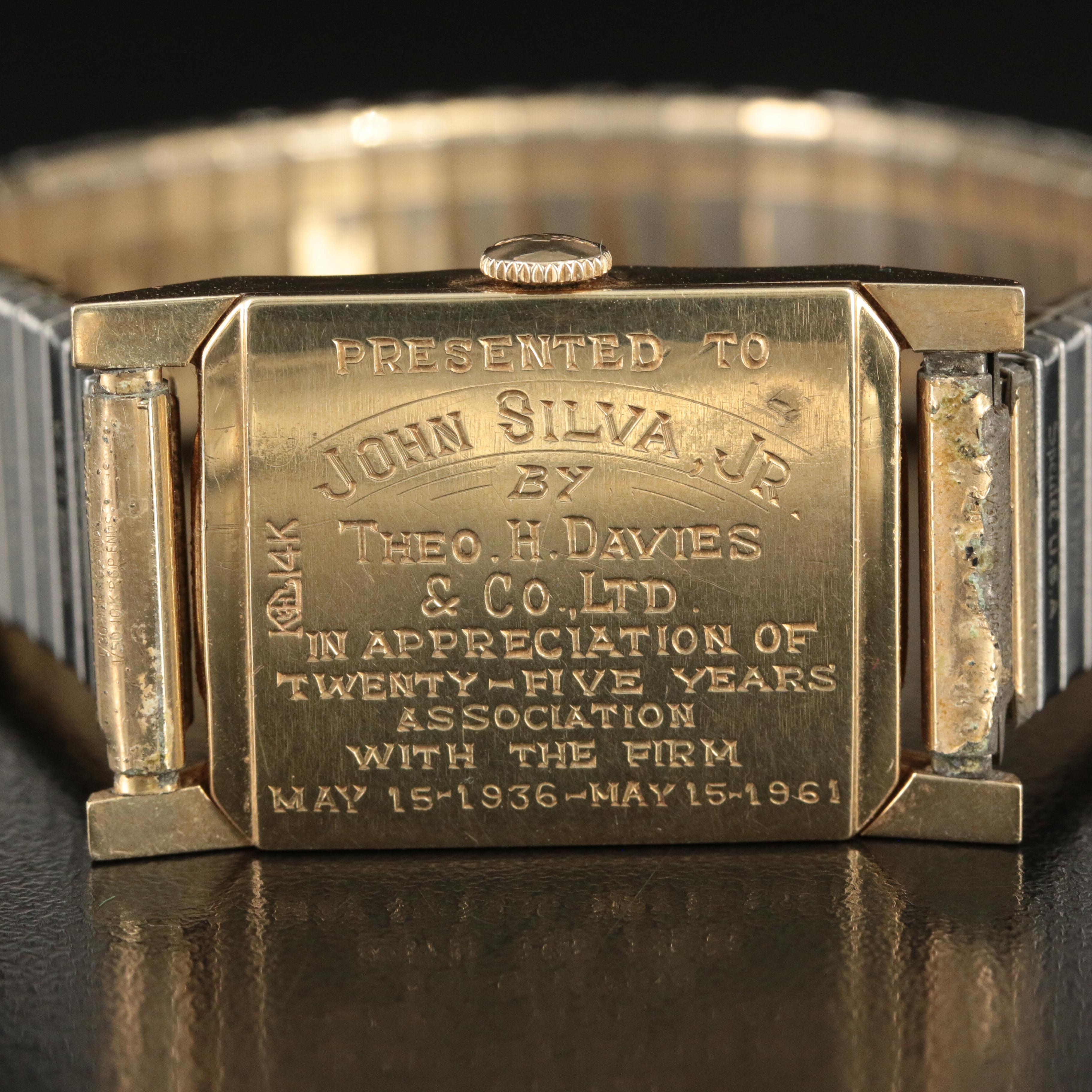 14K Vintage Longines Manual-Wind Watch