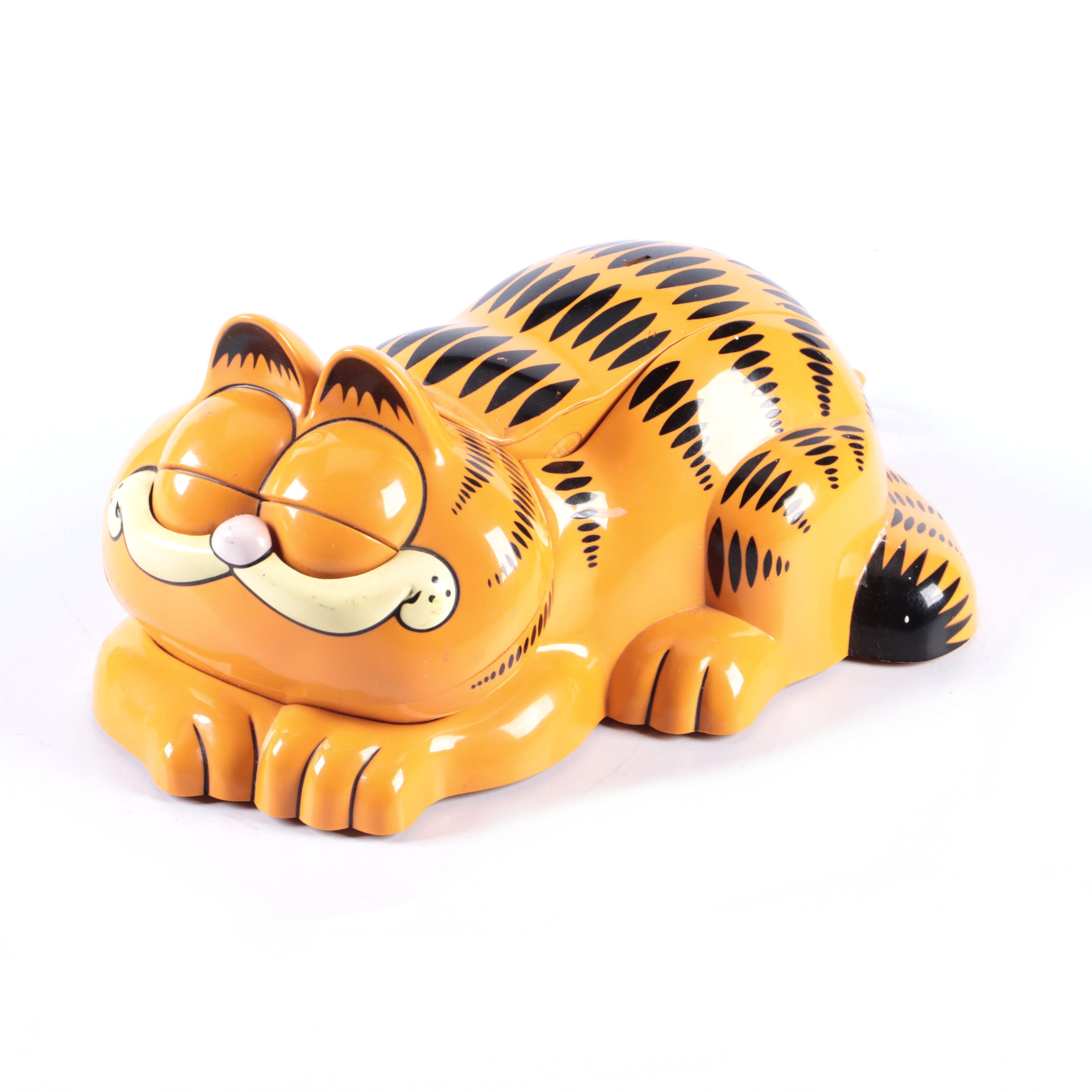 Tyco Garfield Novelty Acrylic Corded Telephone, Late 20th Century