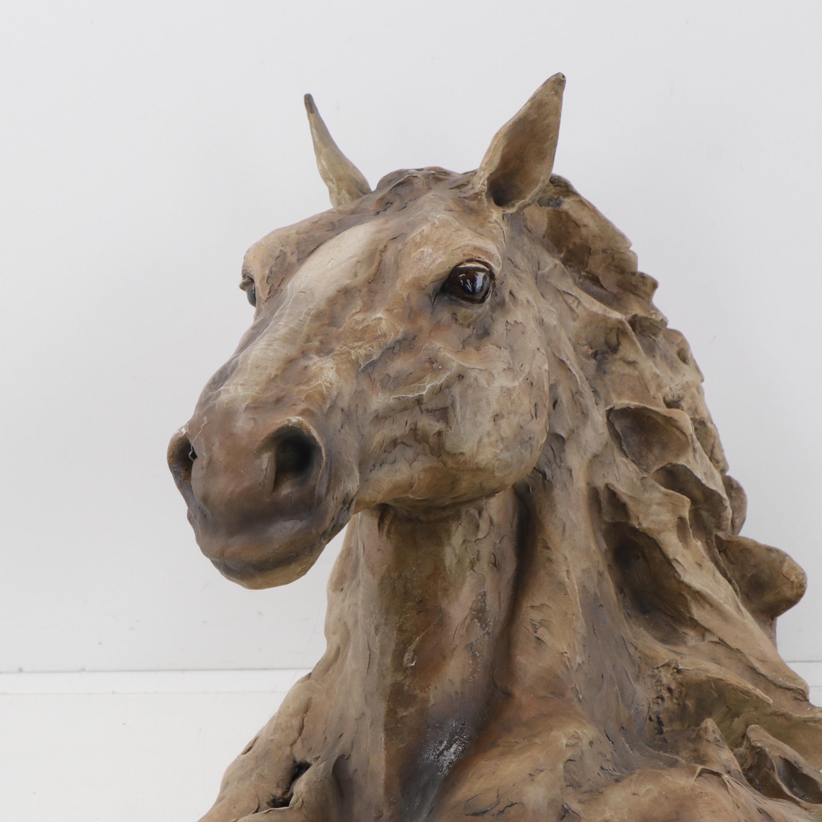 Mill Creek Studios Resin Sculpture After Randall Reading "Spirit of the West"