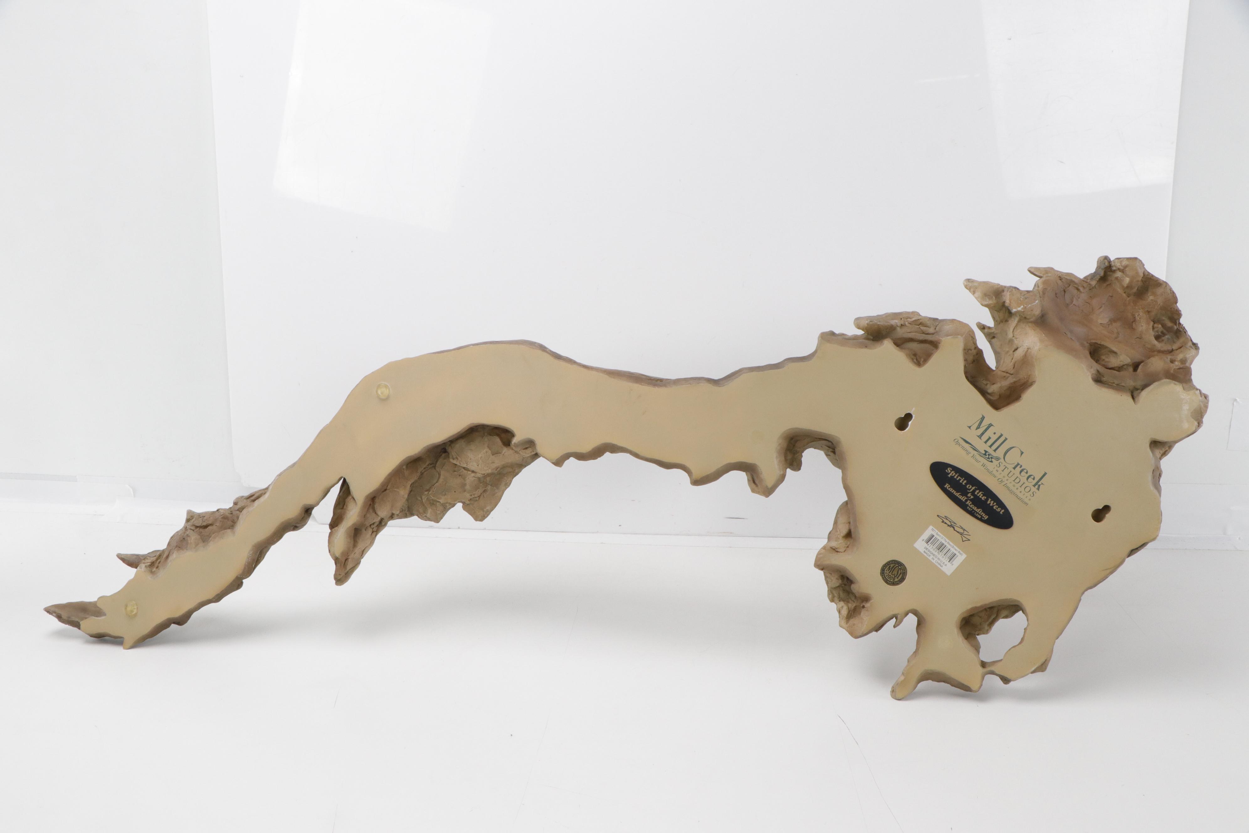 Mill Creek Studios Resin Sculpture After Randall Reading "Spirit of the West"