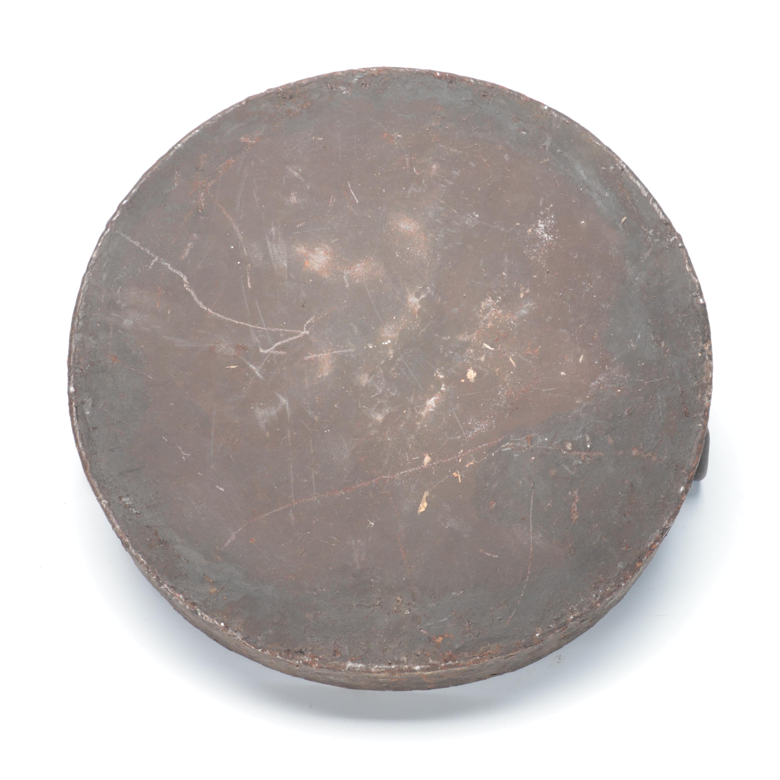 Cast Iron Tray with Ring Handles