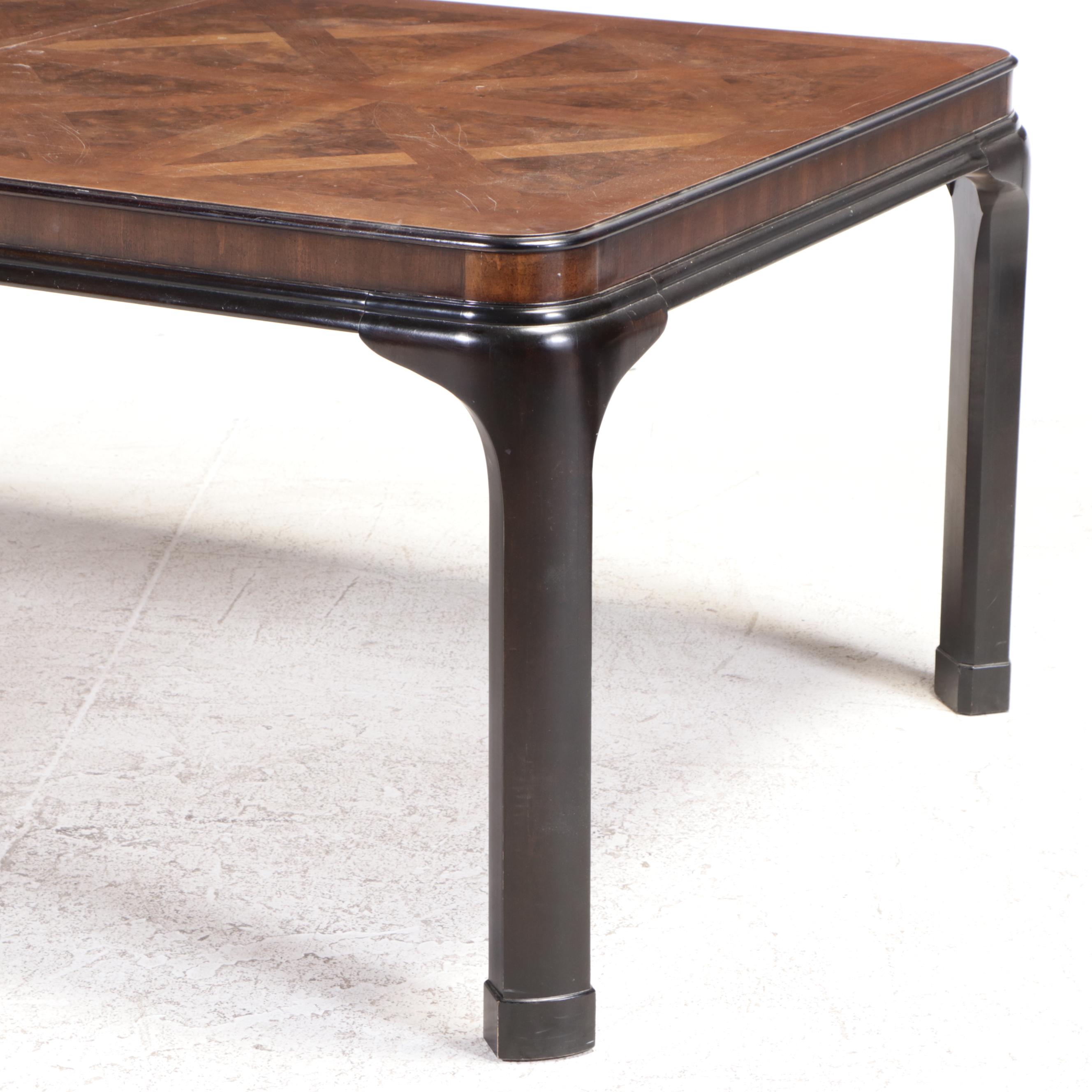 Drexel-Heritage Queen Anne Style Dining Set, Late 20th Century