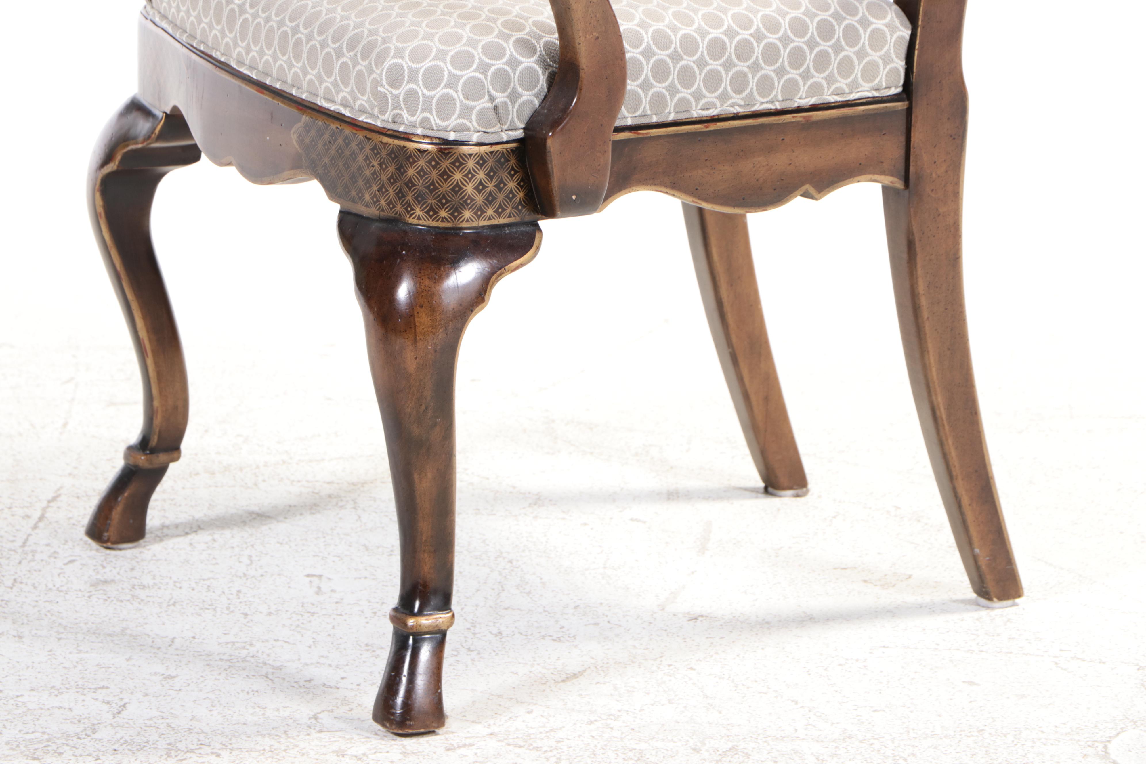 Drexel-Heritage Queen Anne Style Dining Set, Late 20th Century