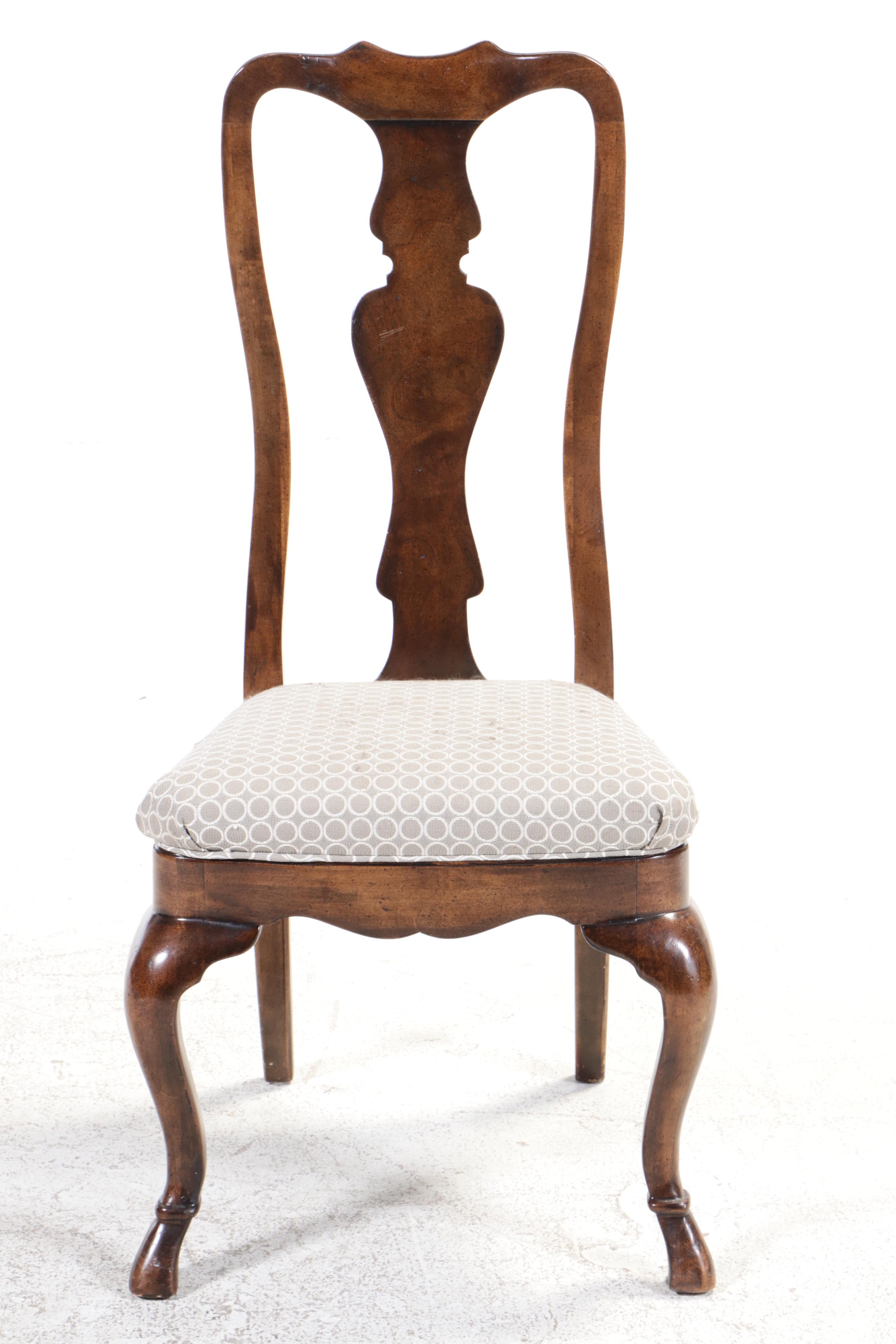 Drexel-Heritage Queen Anne Style Dining Set, Late 20th Century