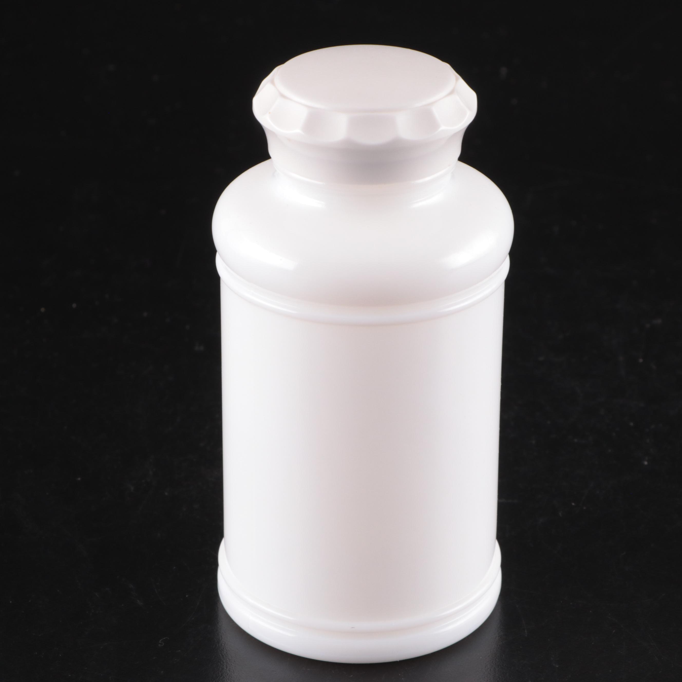 Set of Milk Glass Apothecary Jars
