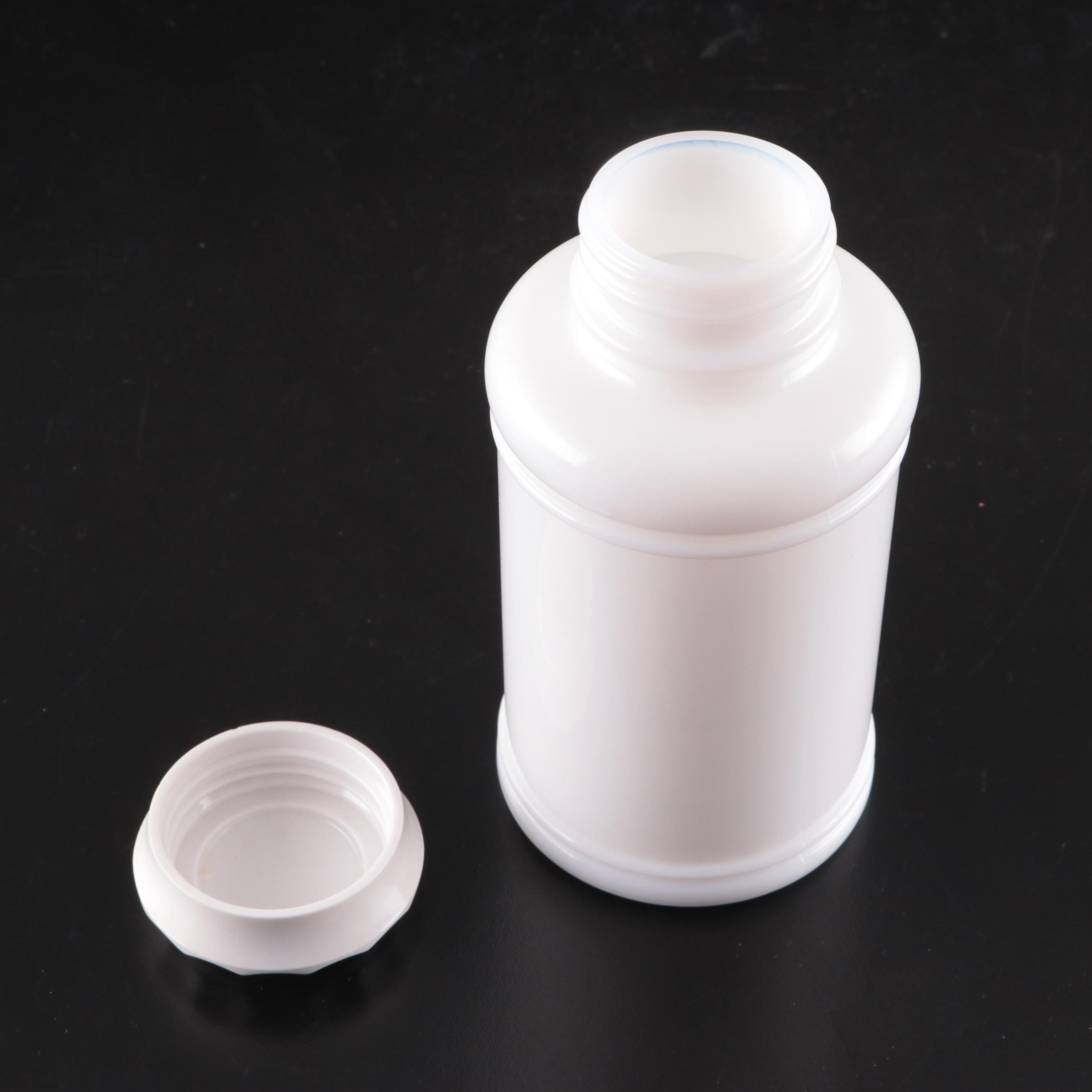 Set of Milk Glass Apothecary Jars