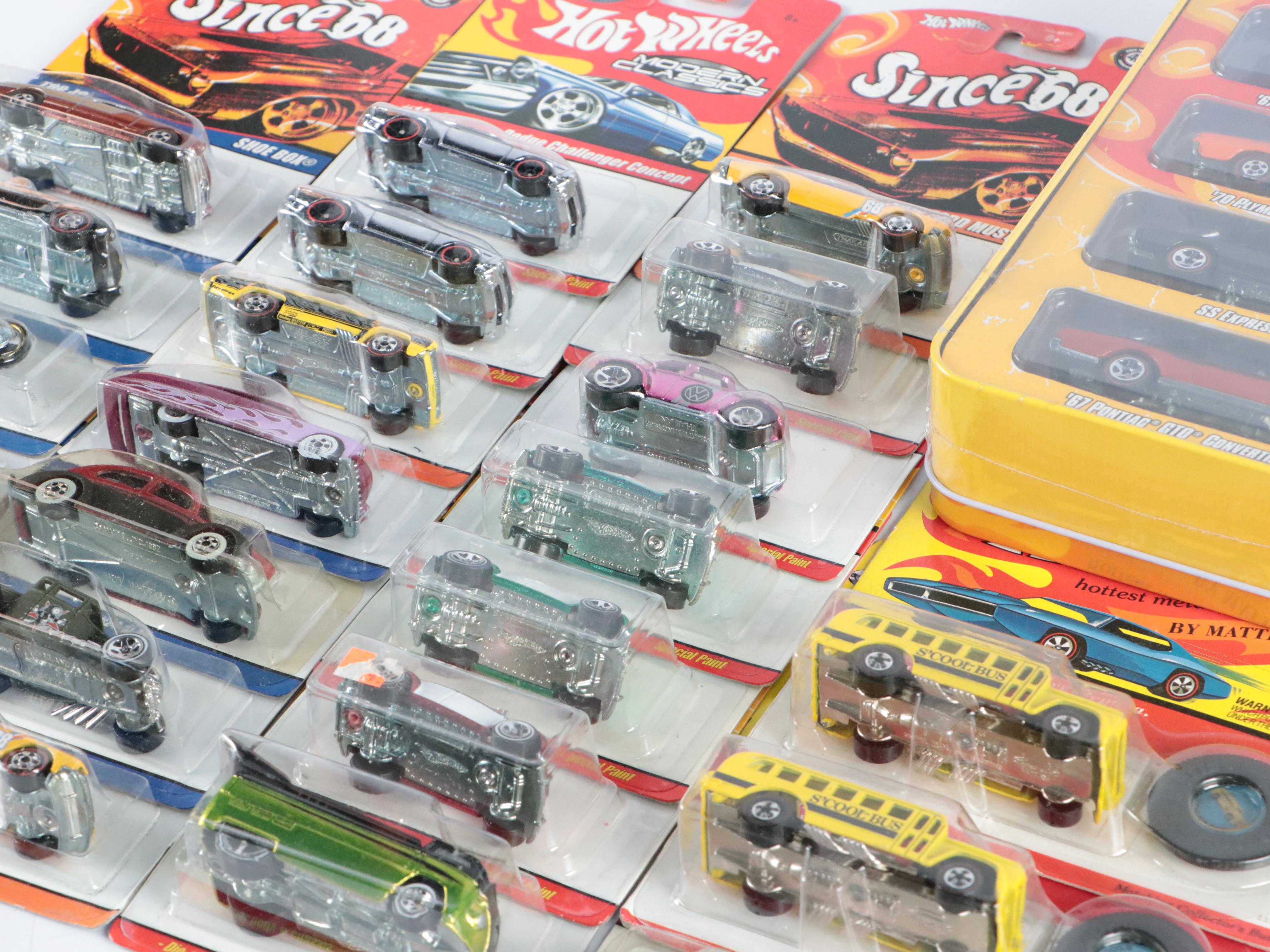 Mattel Hot Wheels "Muscle Cars" 4-Car Pack and More