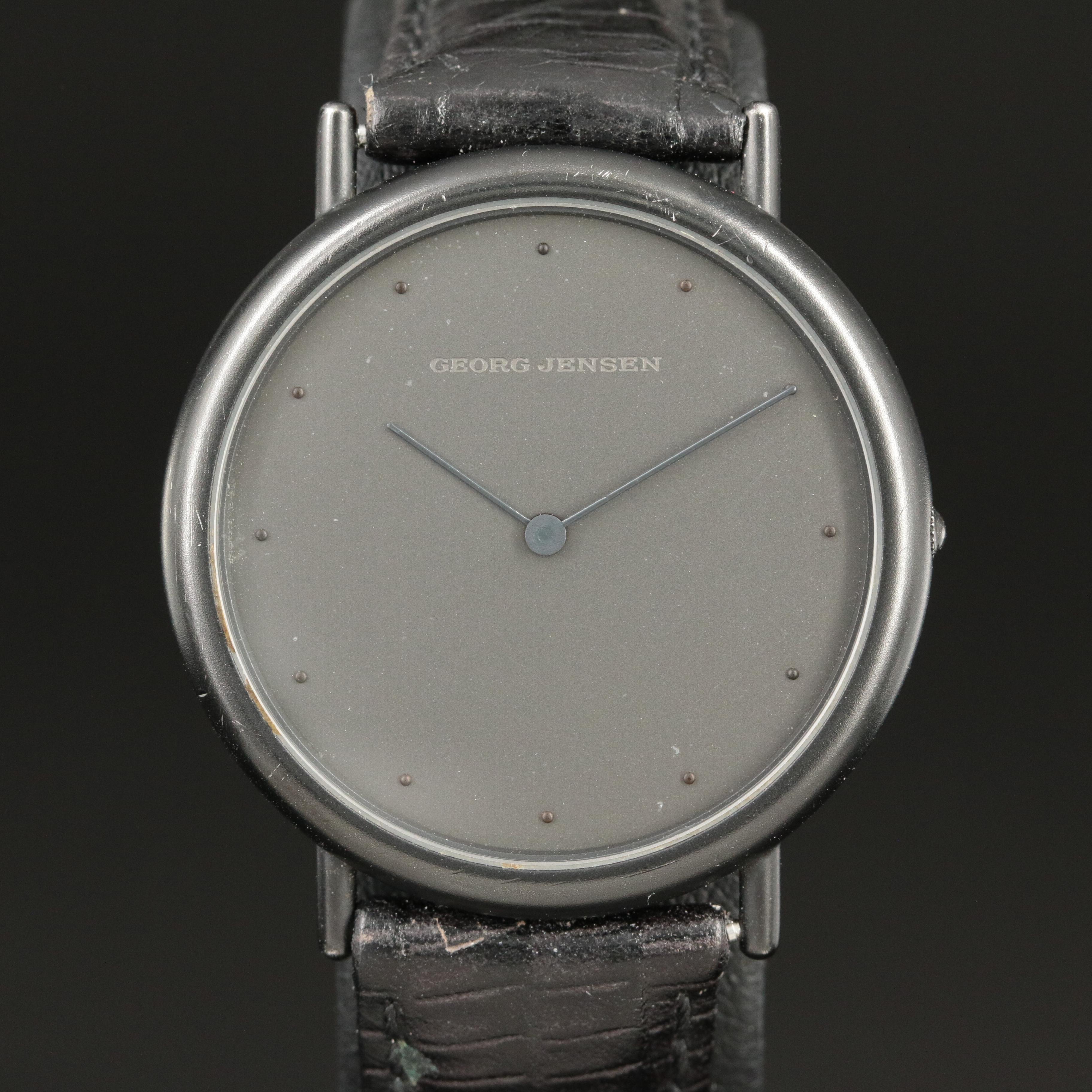 Georg Jensen Denmark Ref. 347 Quartz Watch