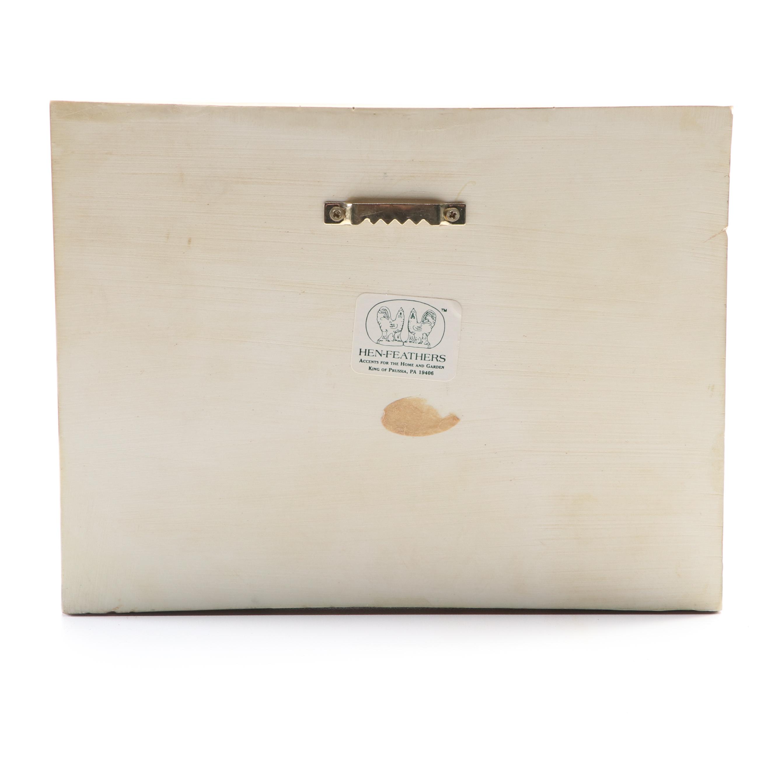 "Monticello Architects Model" Wall Plaque