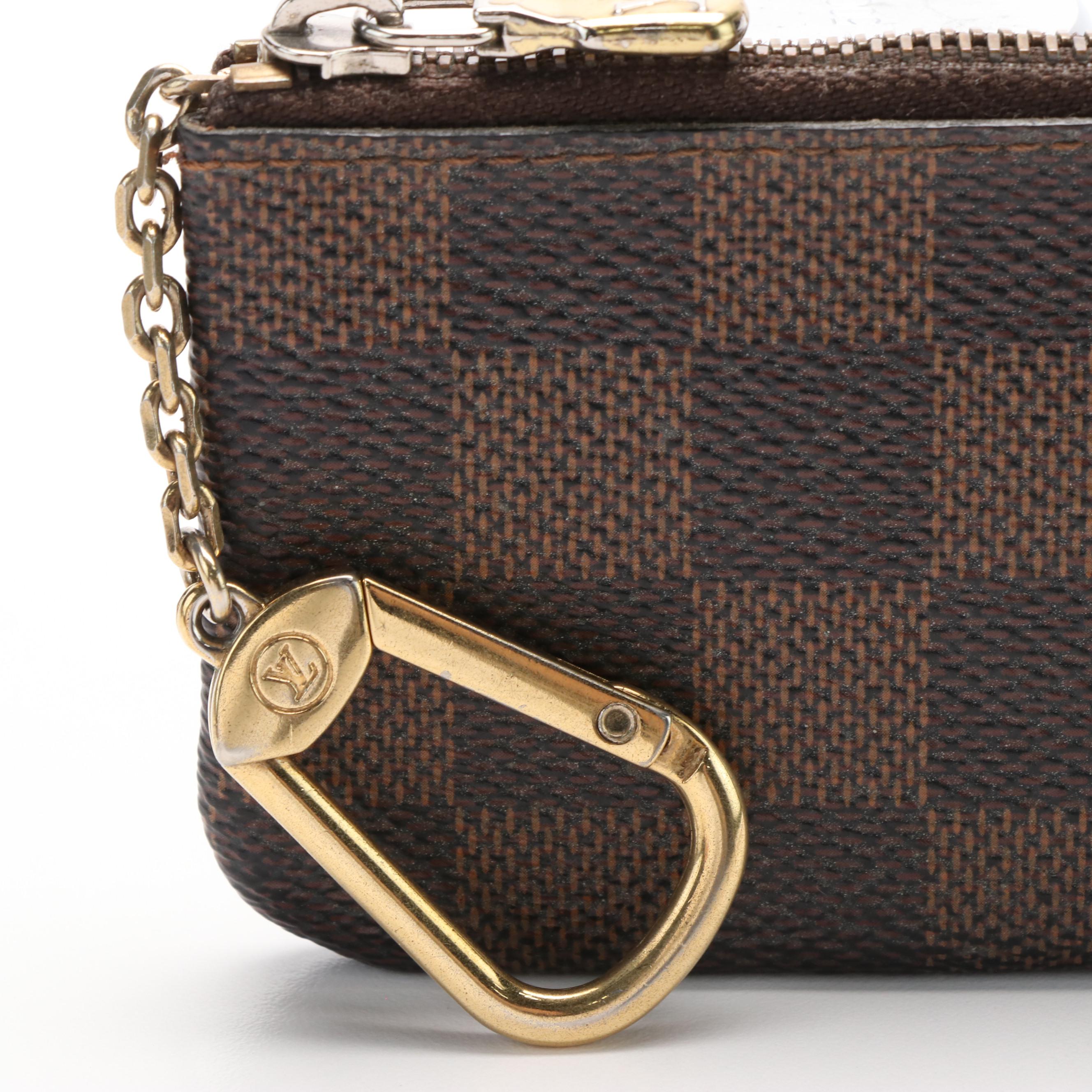 Louis Vuitton Damier Ebene Key Pouch