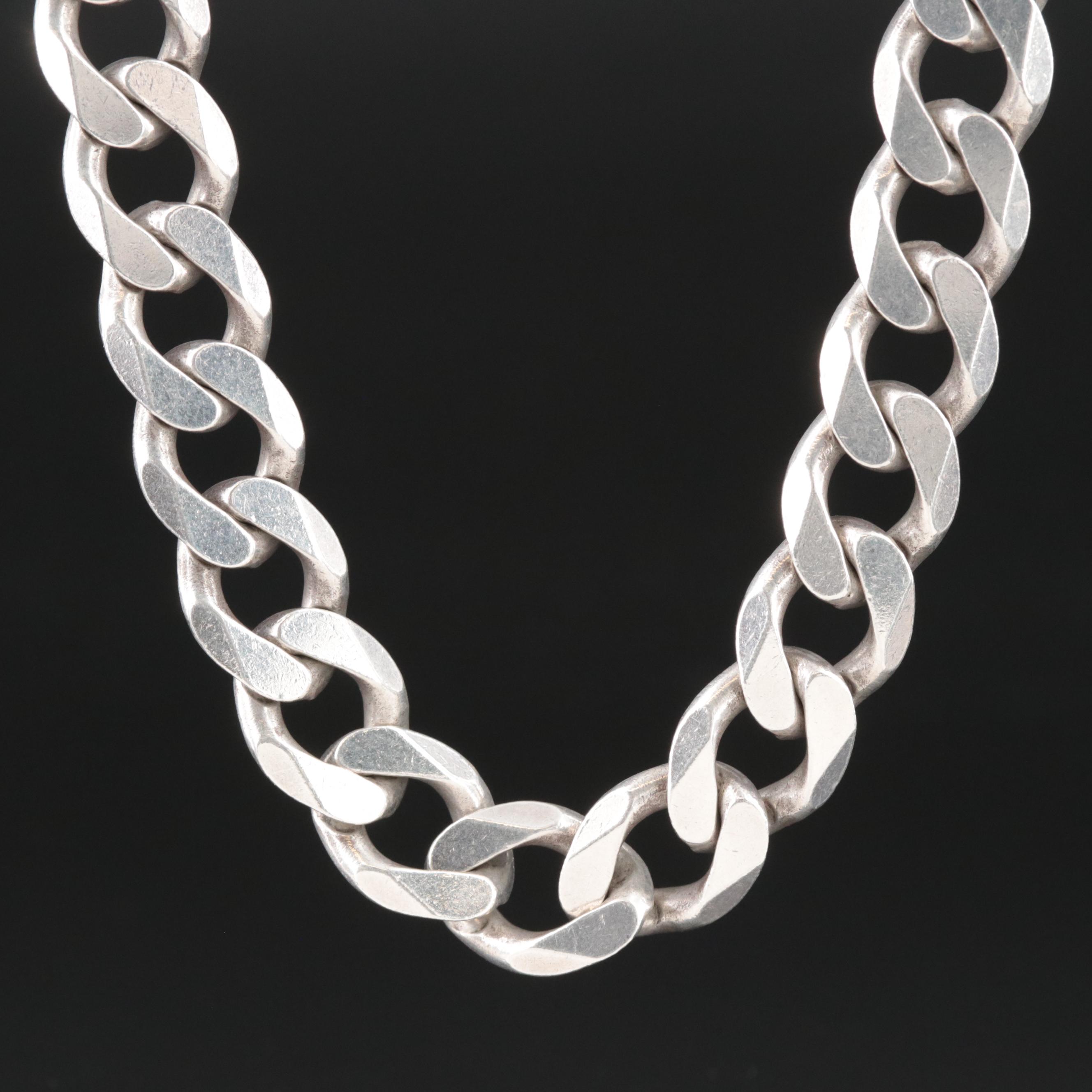Italian Sterling Curb Chain