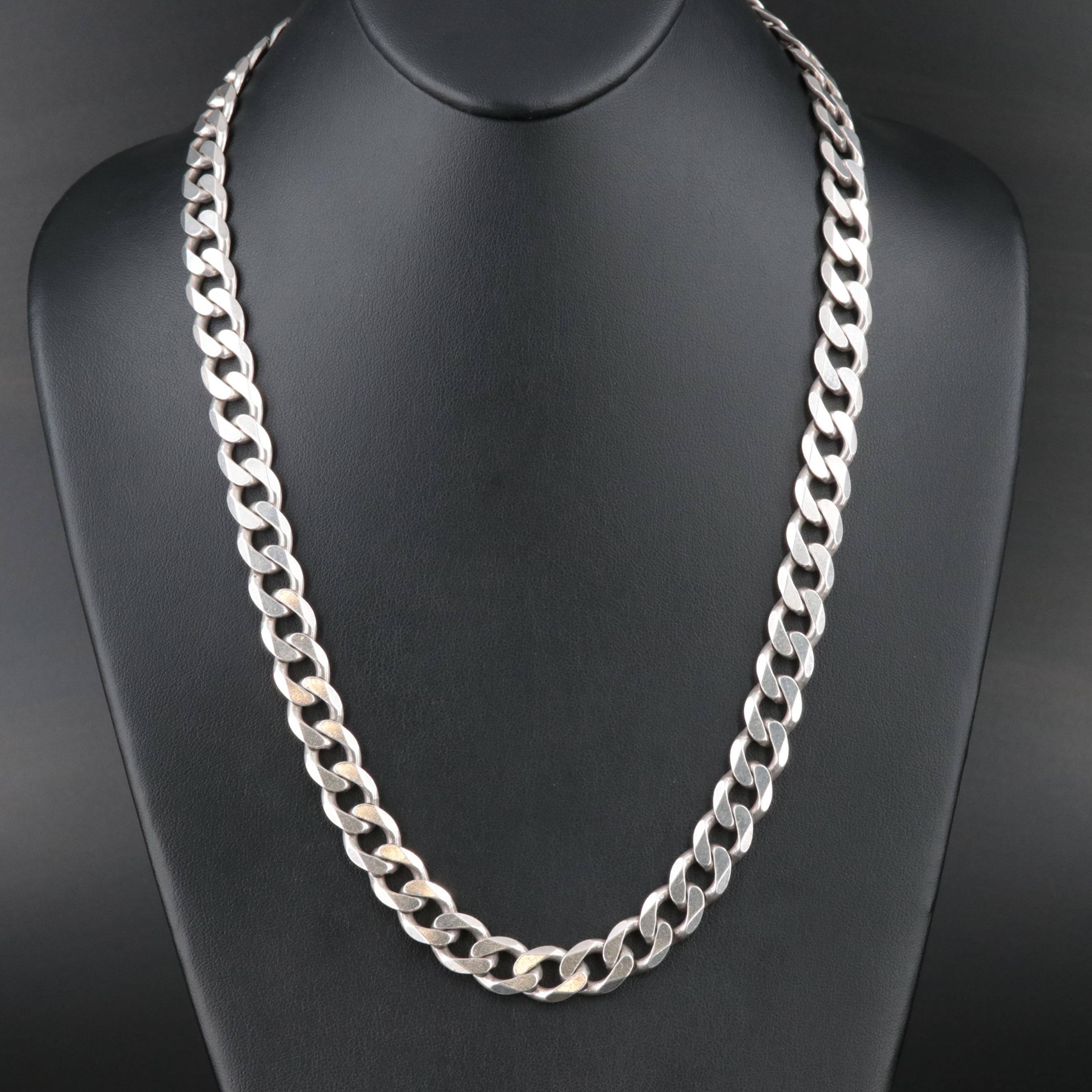 Italian Sterling Curb Chain