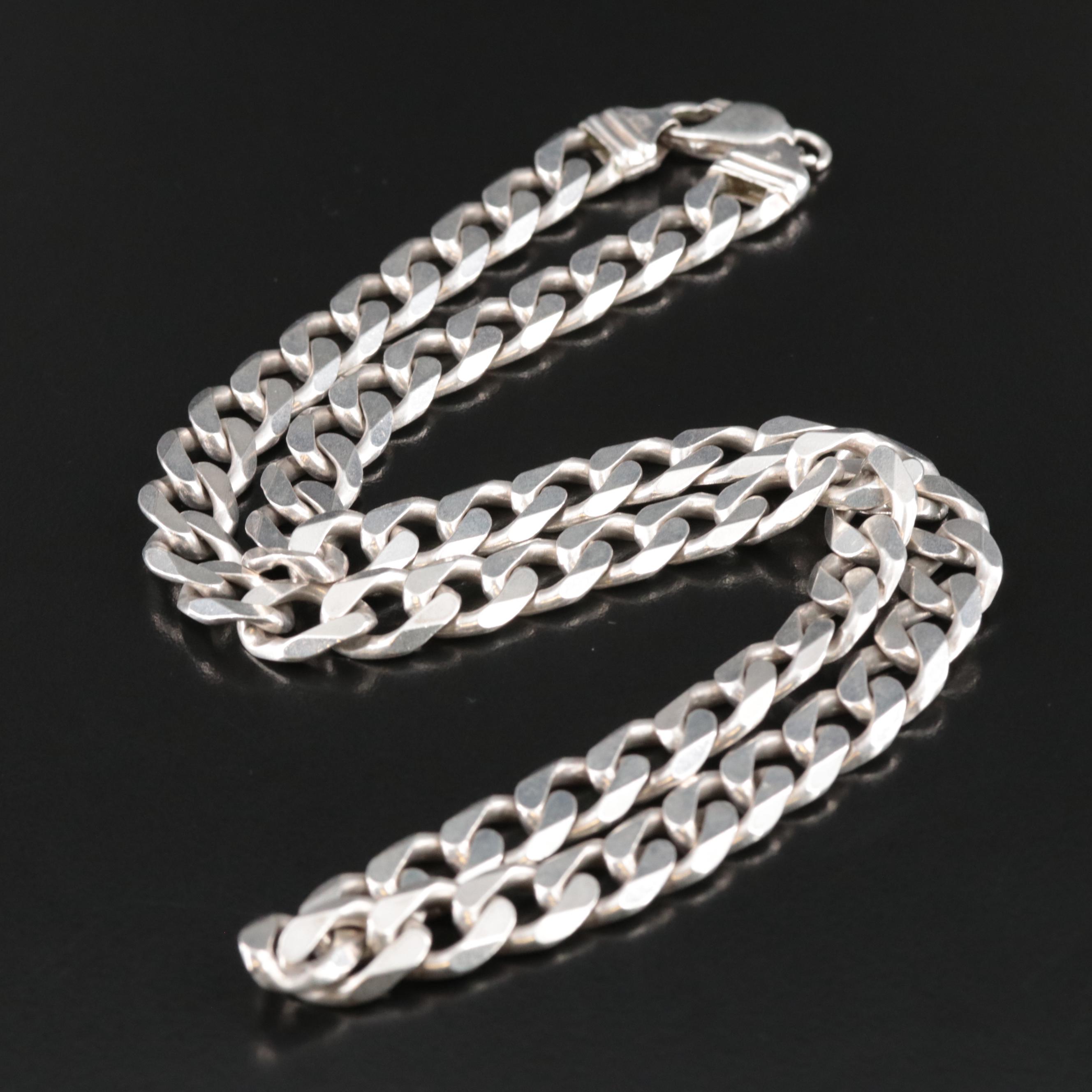 Italian Sterling Curb Chain