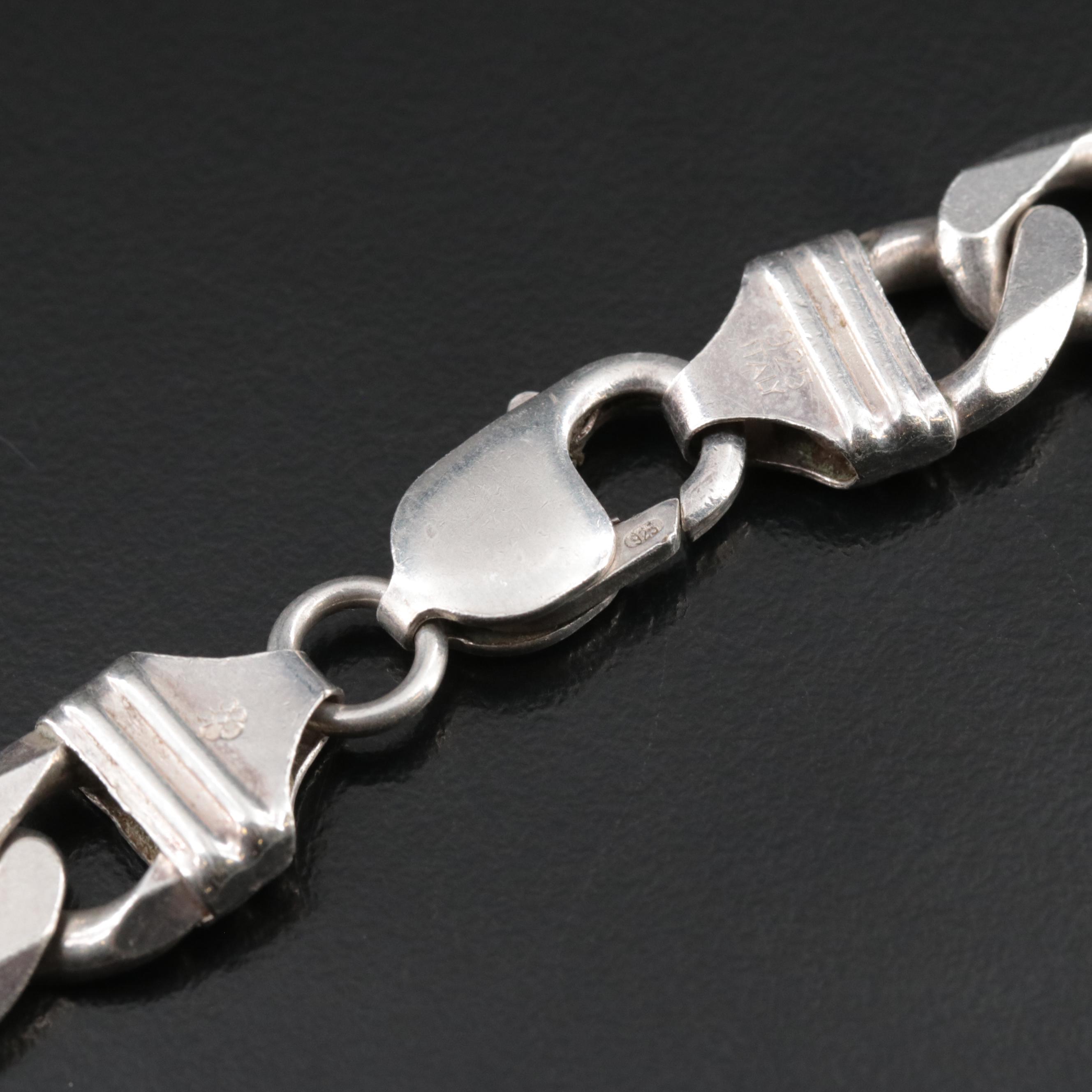 Italian Sterling Curb Chain