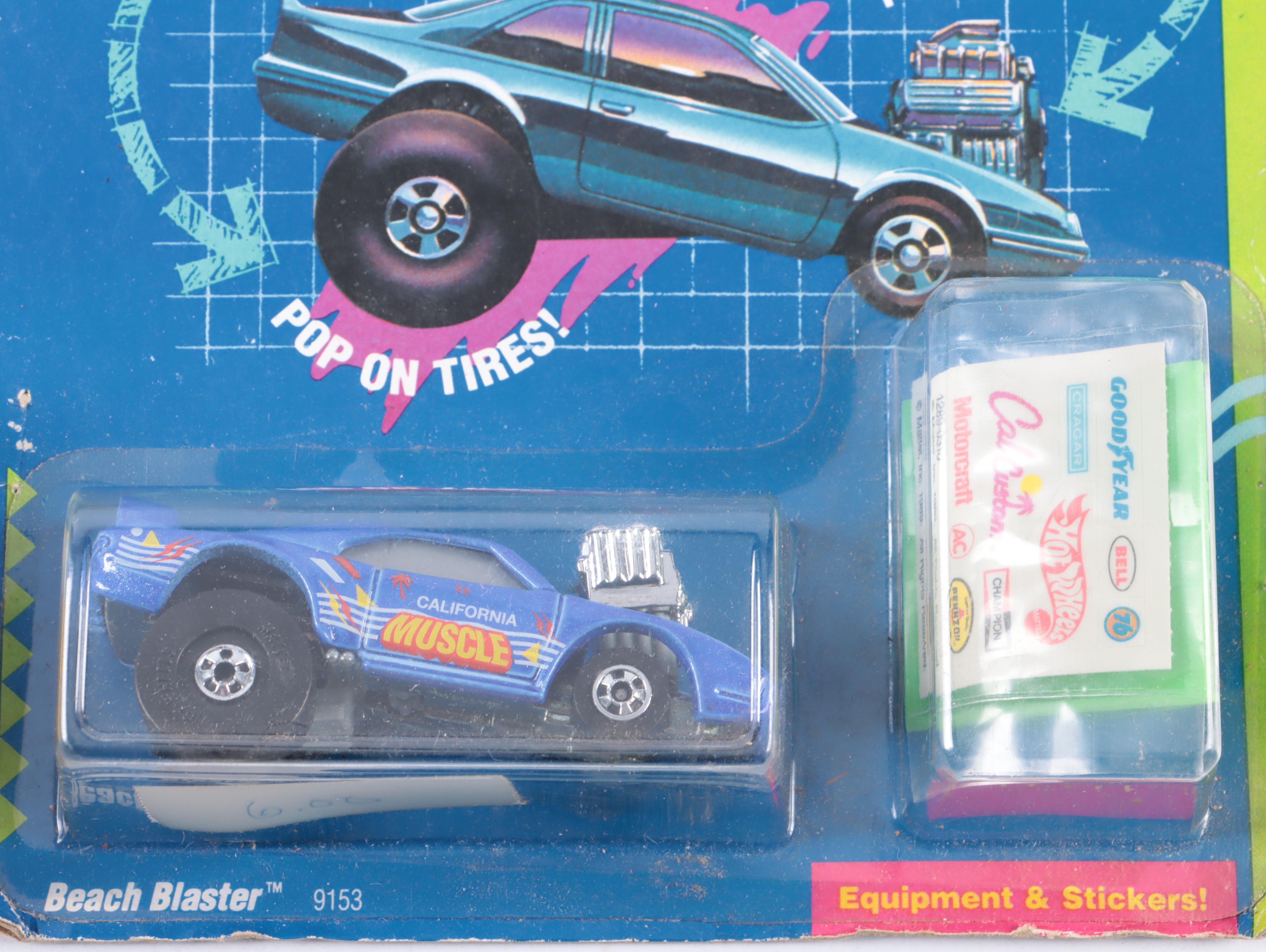 Hot Wheels California Custom Toy Cars, 1990