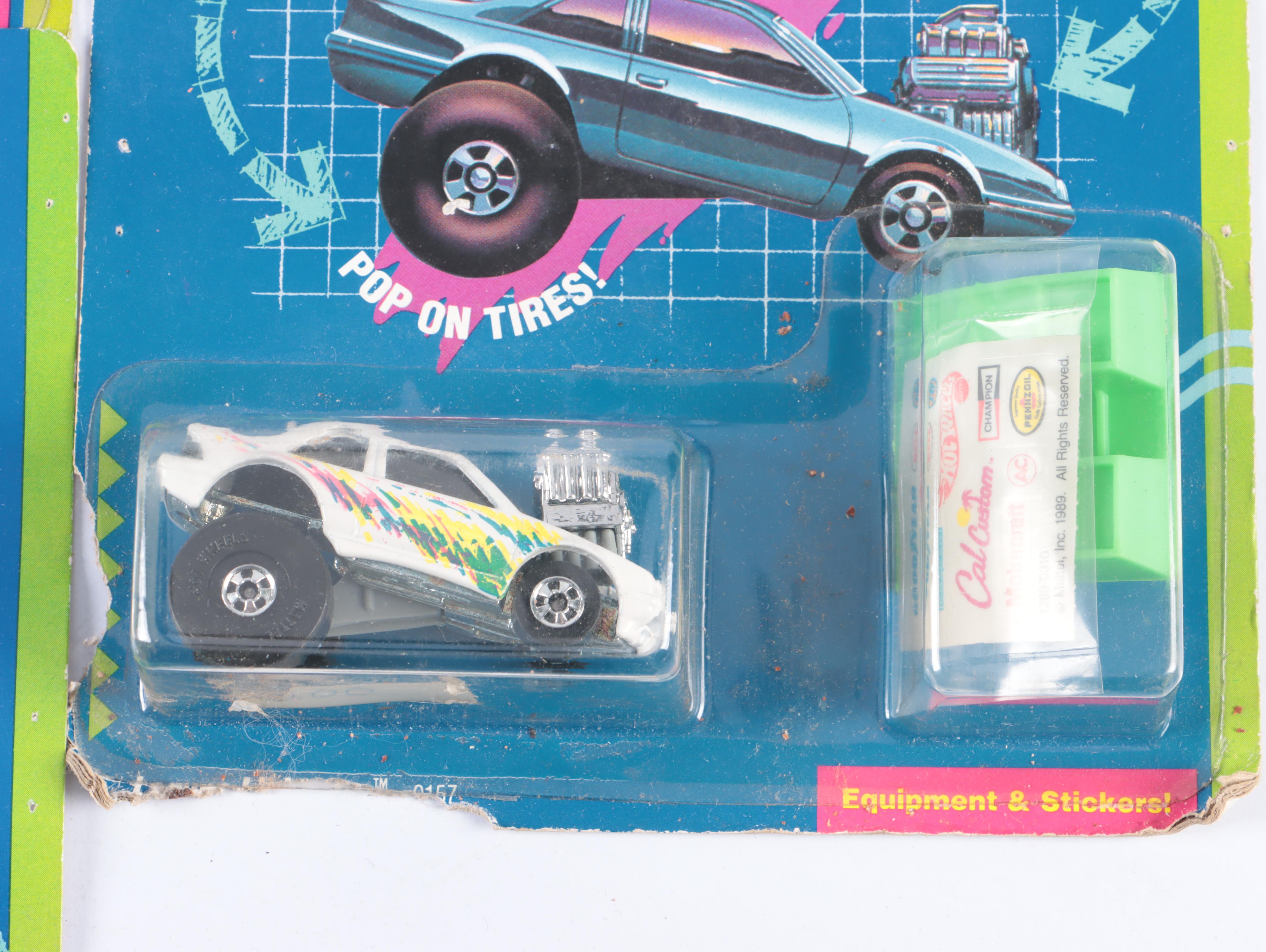 Hot Wheels California Custom Toy Cars, 1990