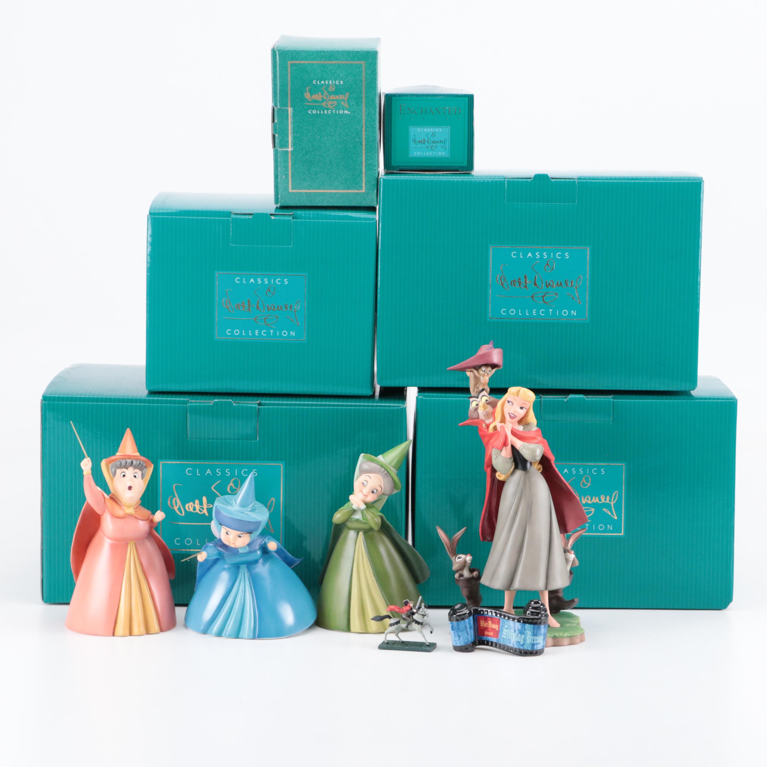 Walt Disney Classics Collection "Once Upon a Dream" and Other Figurines