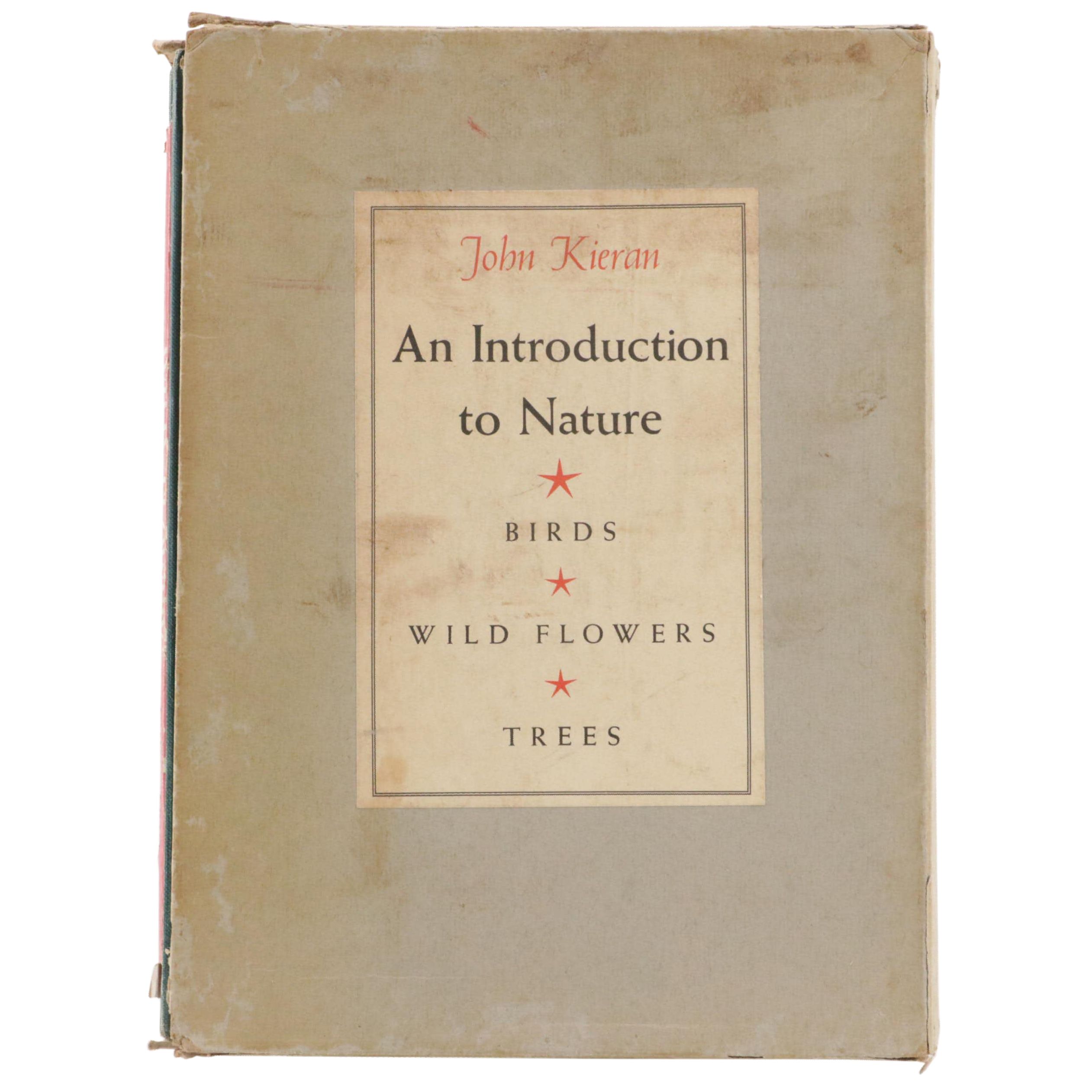Illustrated "An Introduction to Nature" Three-Volume Set by John Kieran, 1950–54