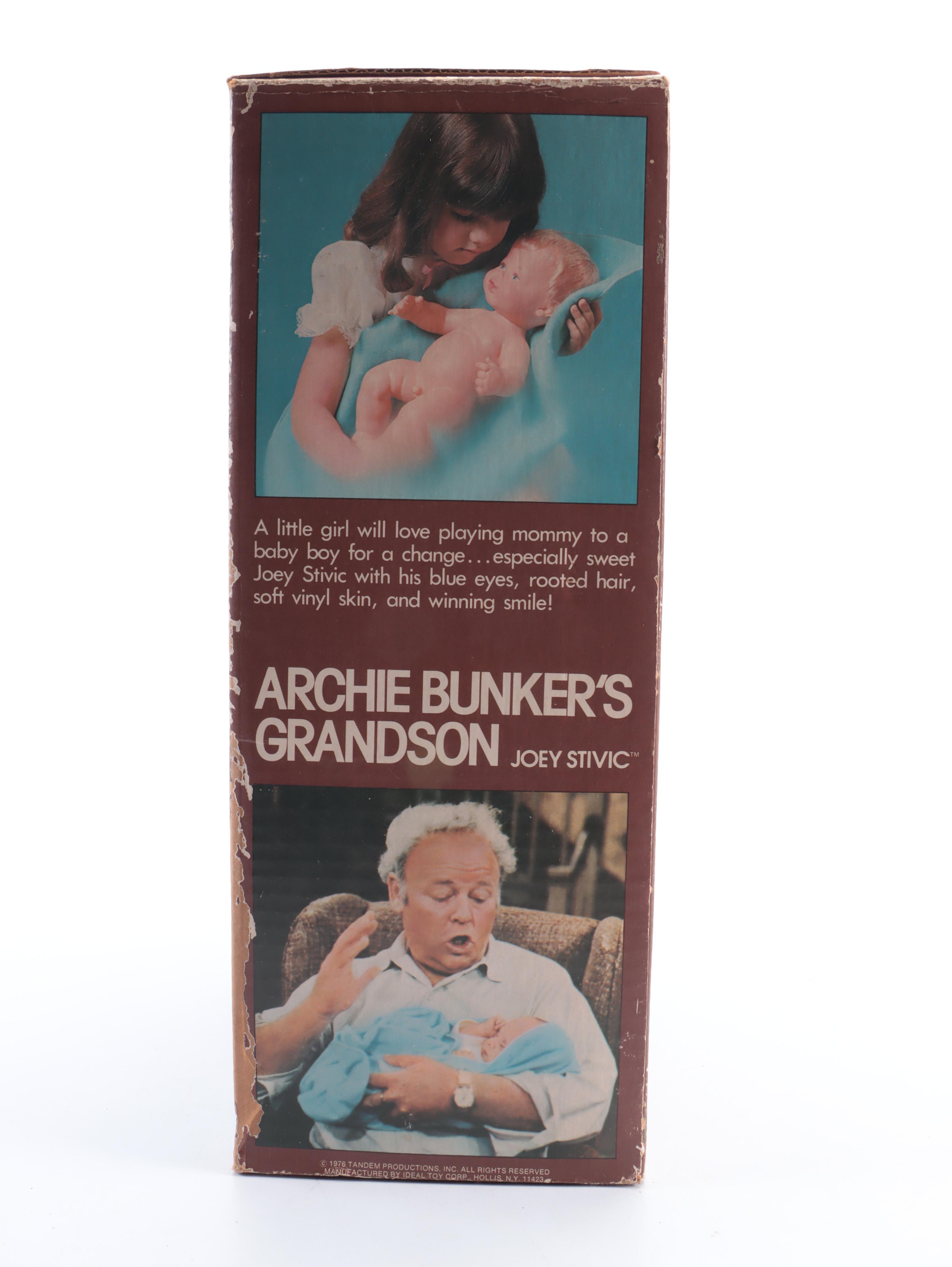 Ideal Archie Bunker's Grandson "Joey Stivic" Baby Doll, 1976