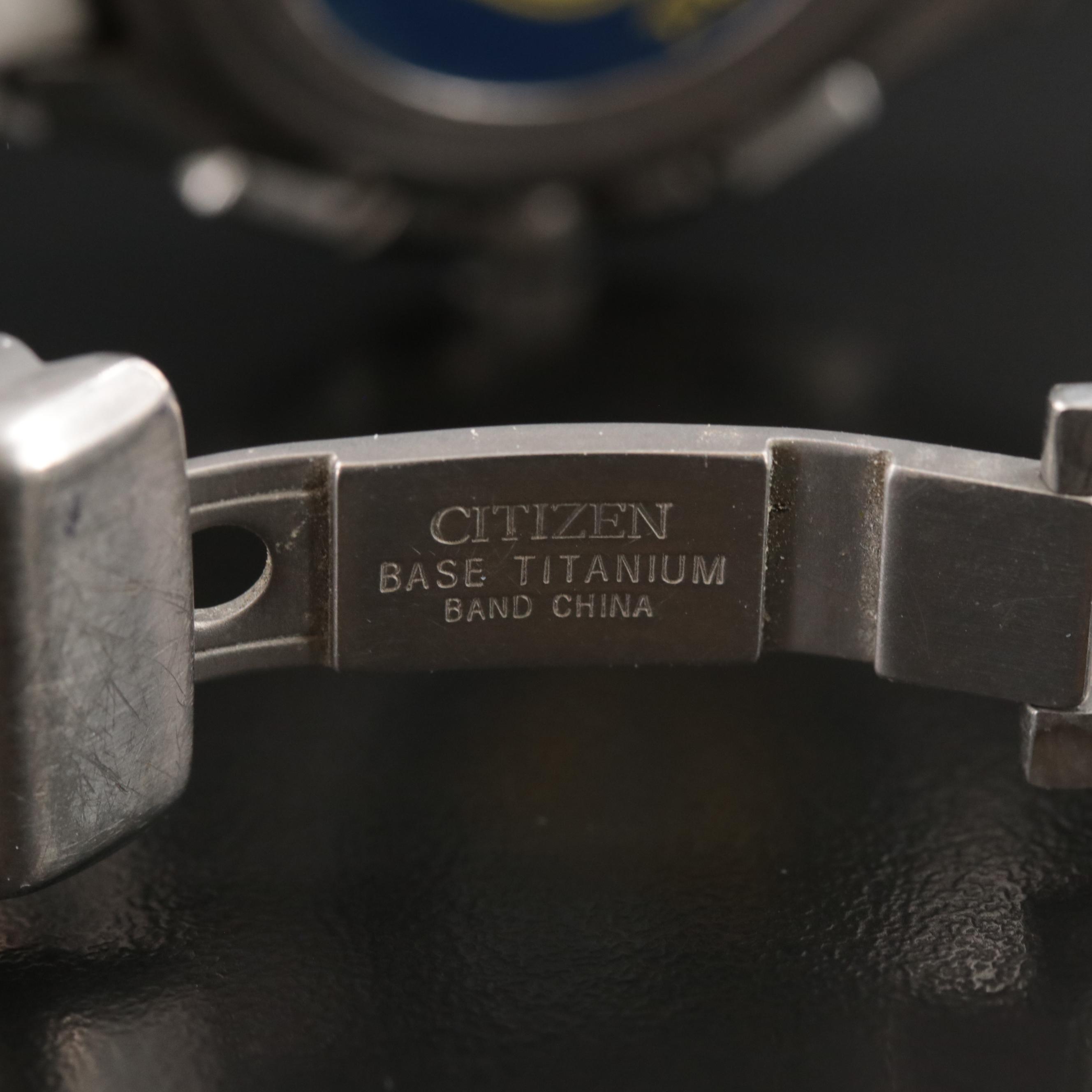 Citizen Blue Angels Eco-Drive Titanium Watch