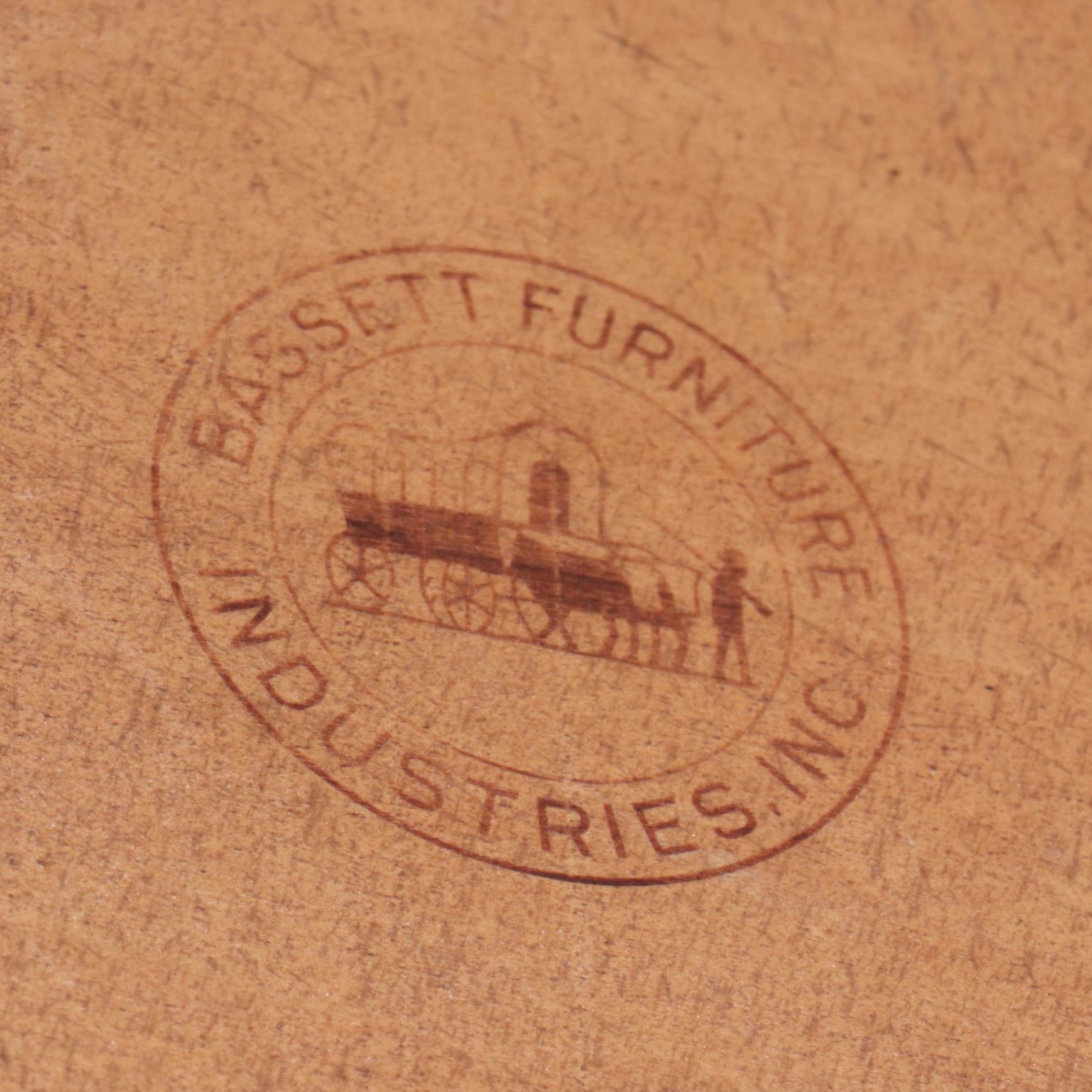 Bassett Furniture "Artisan" Mid Century Modern Walnut Switchblade Coffee Table