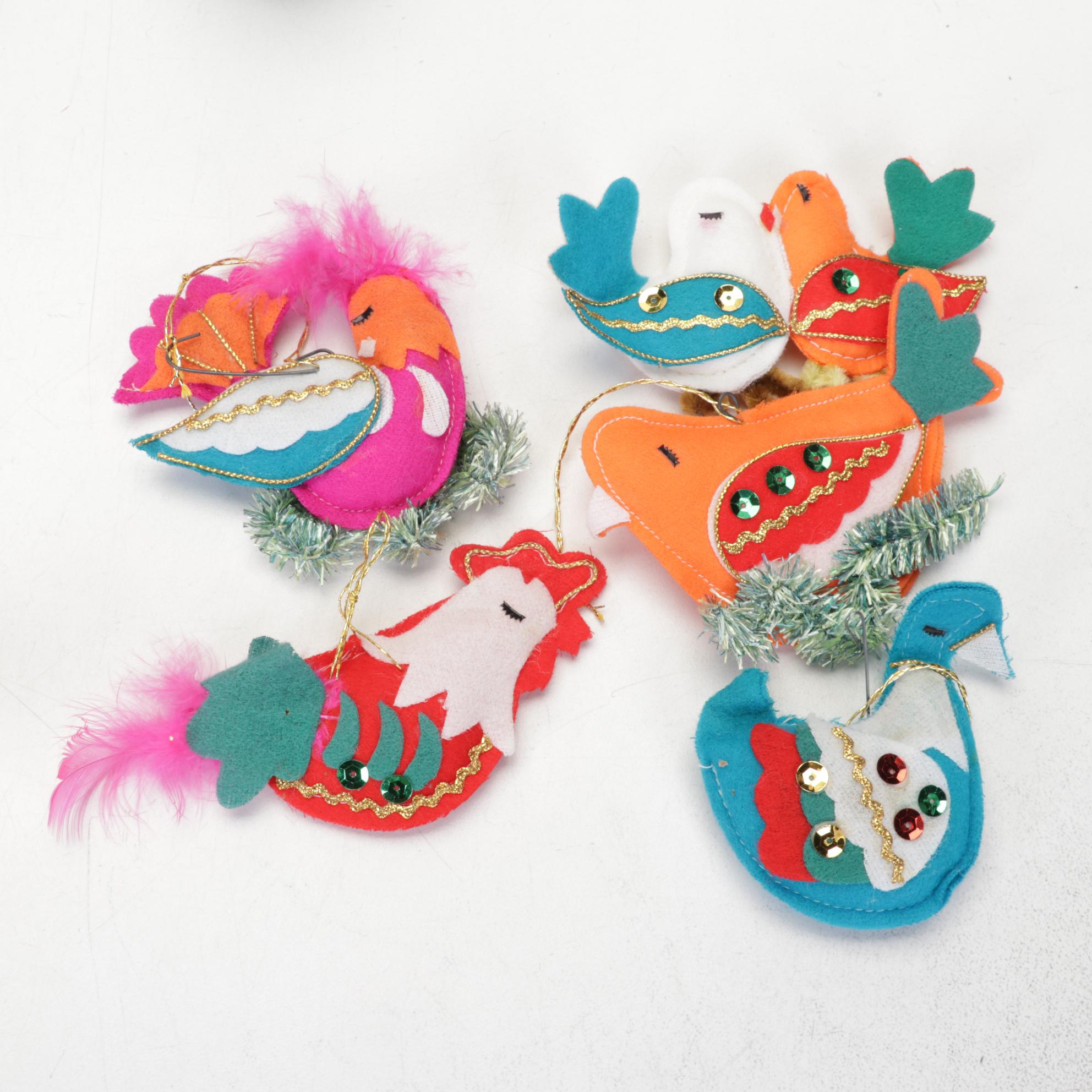 Illuminated Ceramic Christmas Tree and Ornament Collection Including Disney