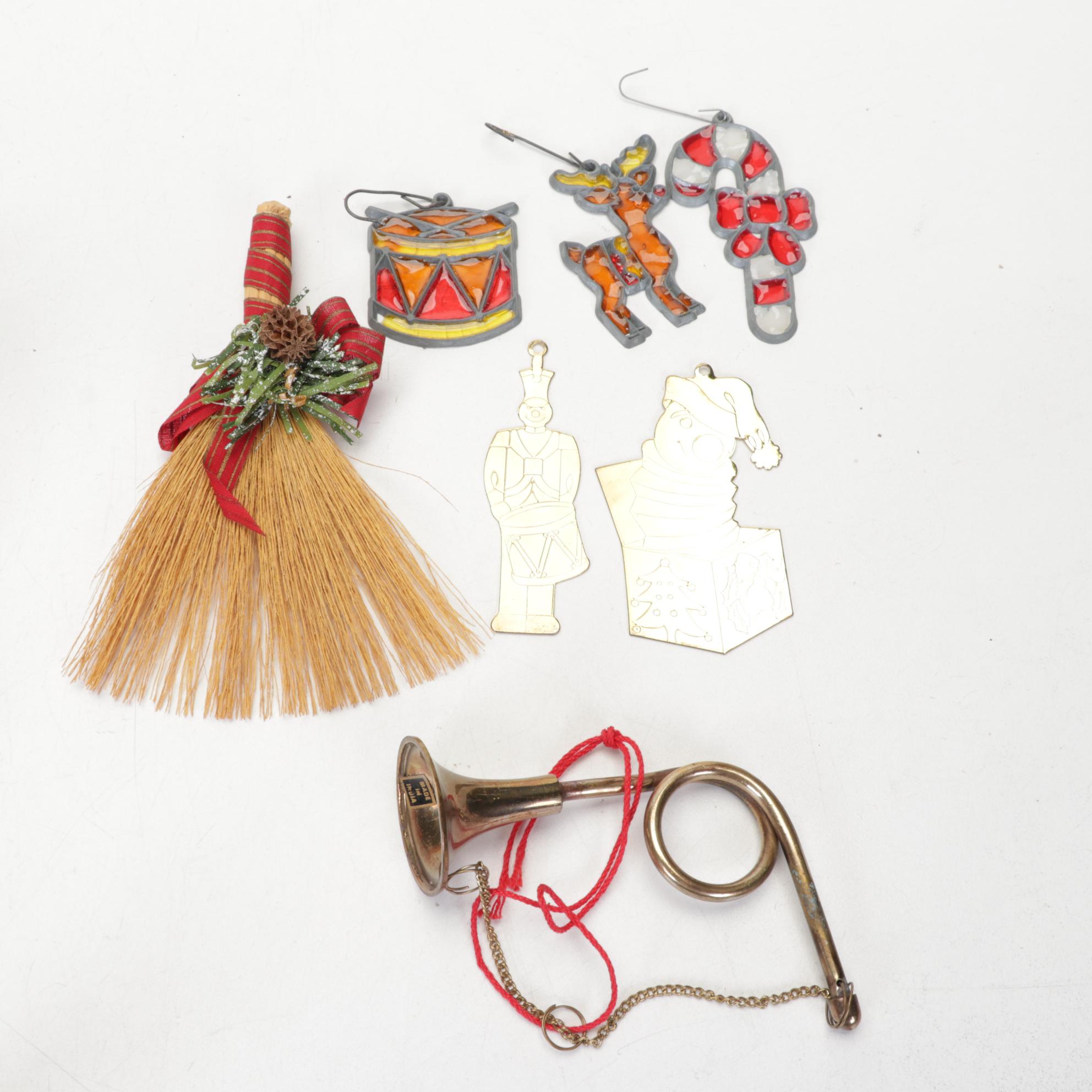 Illuminated Ceramic Christmas Tree and Ornament Collection Including Disney