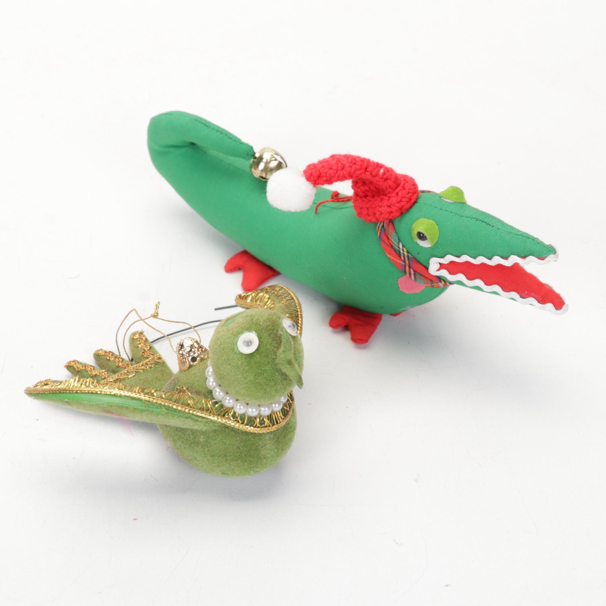 Illuminated Ceramic Christmas Tree and Ornament Collection Including Disney