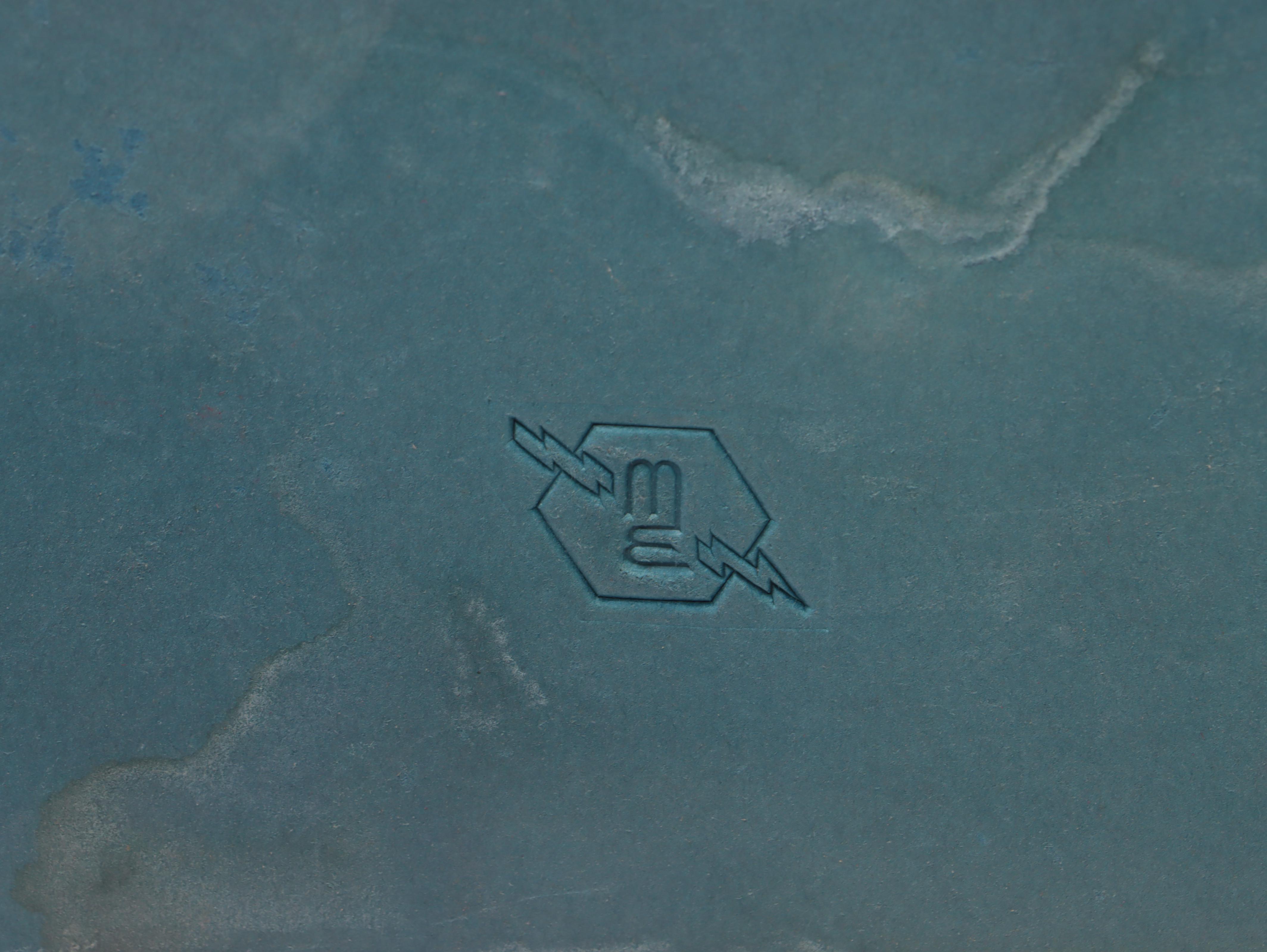 Christmas Plastic Santa Claus and Reindeer Figurines, Mid-20th Century