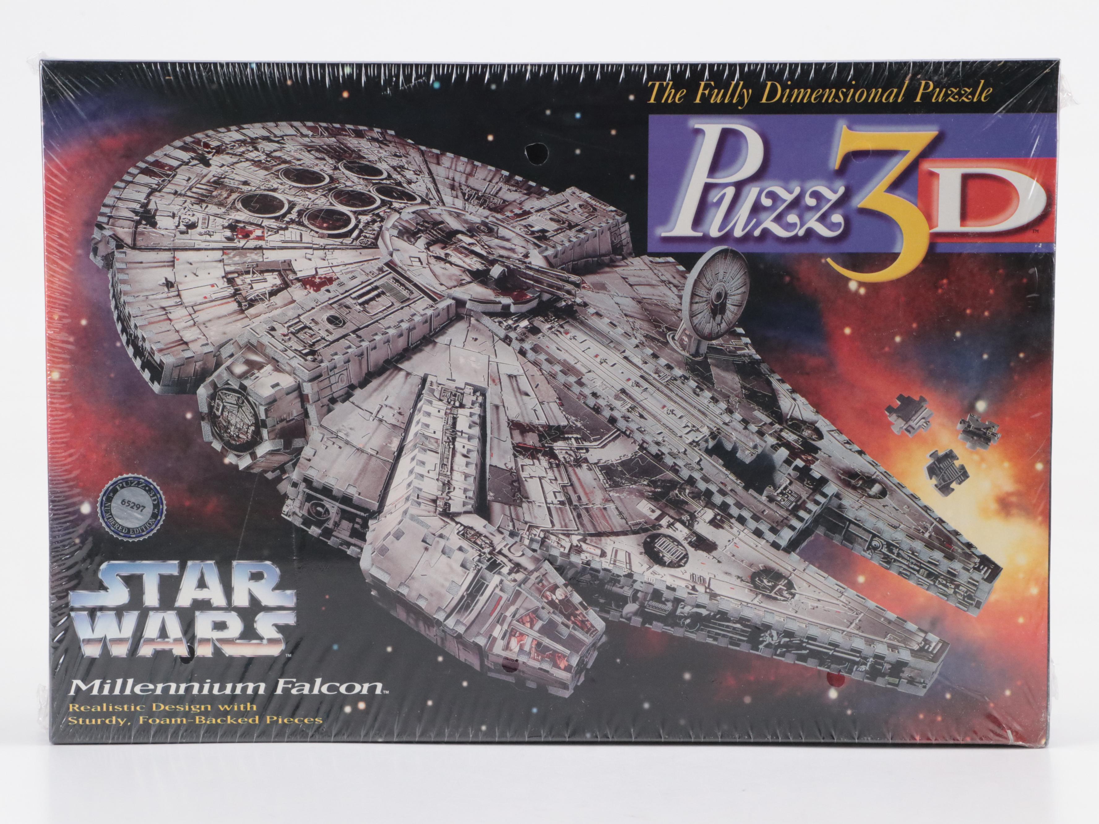 Puzz3D "Star Wars Millennium Falcon" and Other Three Dimensional Puzzles