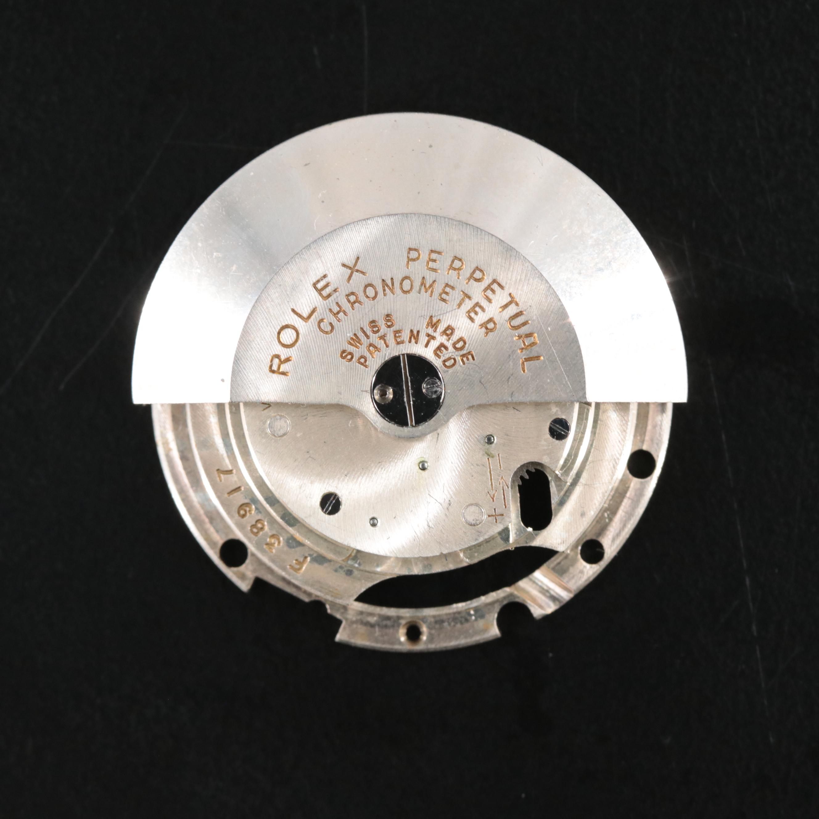 1950s Rolex 18K Bubbleback Watch