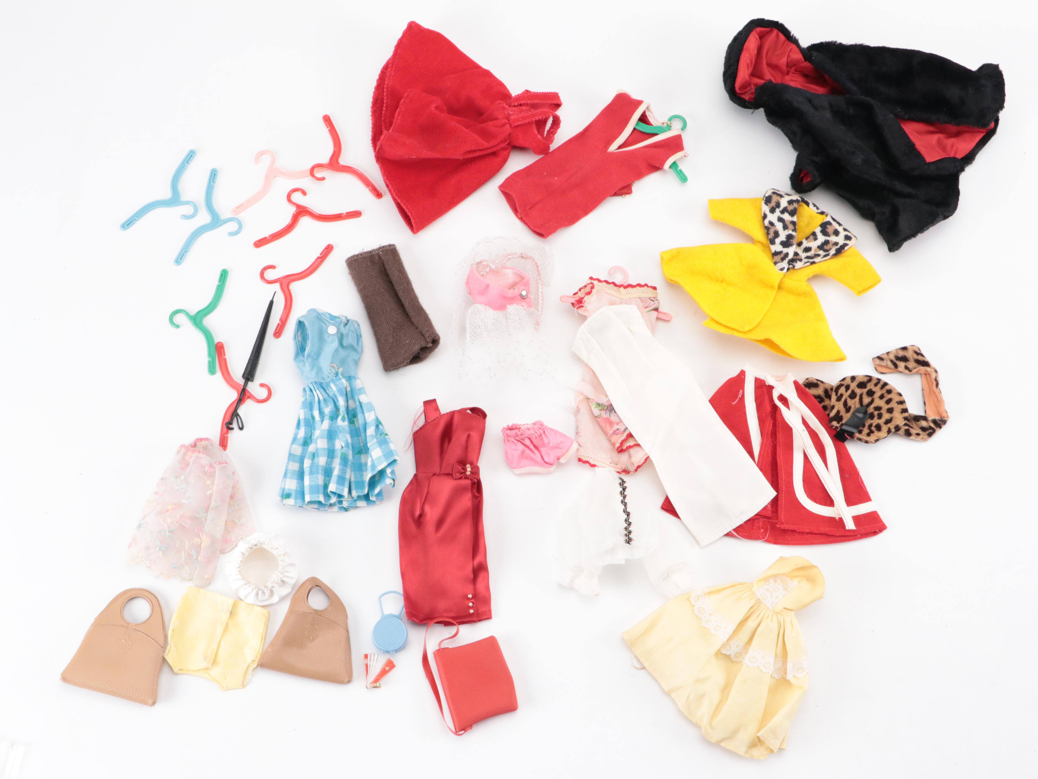 Mattel "Dance Club" and Other 1980s Barbie and Ken Dolls with Accessories