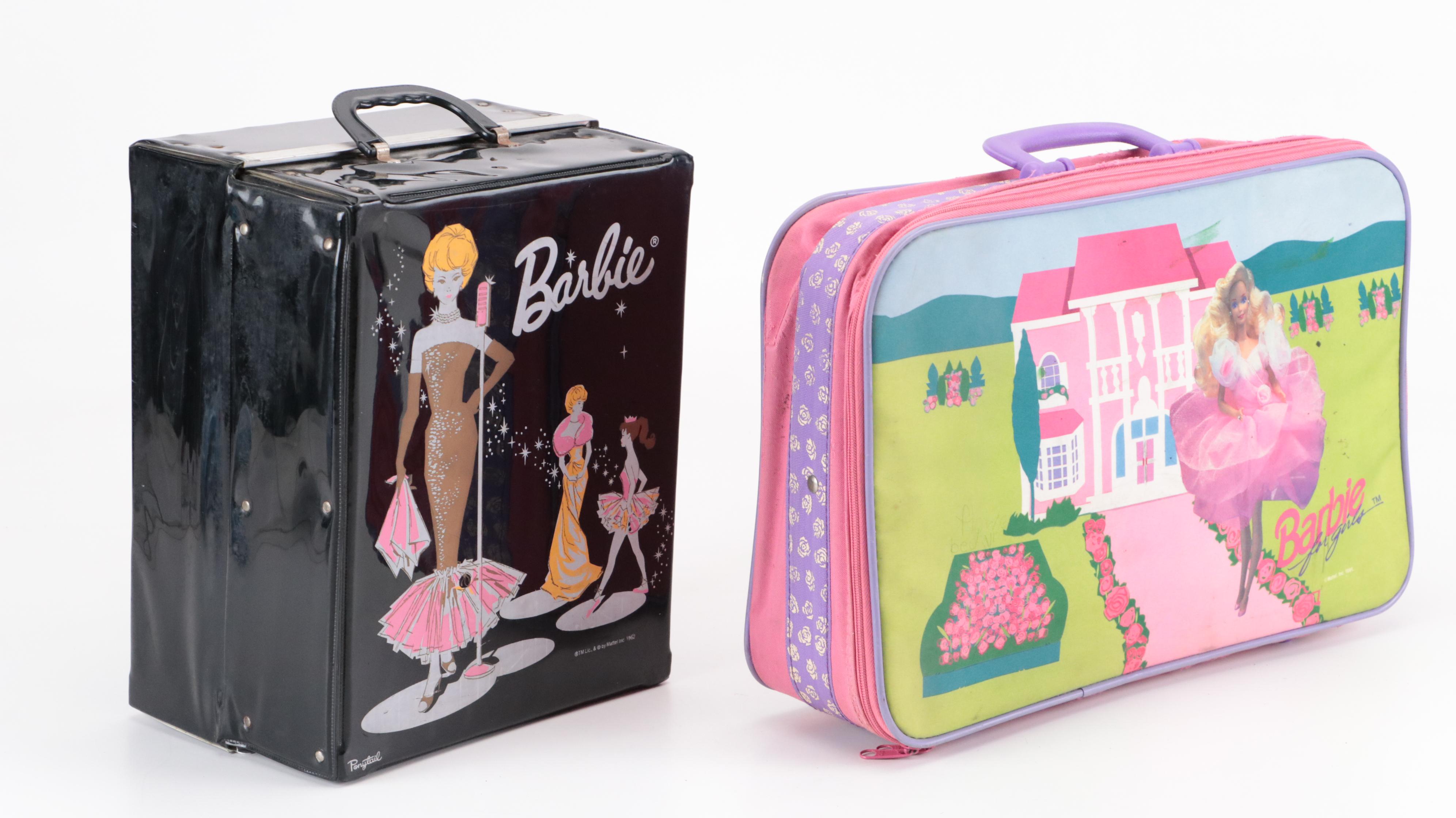 Mattel "Dance Club" and Other 1980s Barbie and Ken Dolls with Accessories