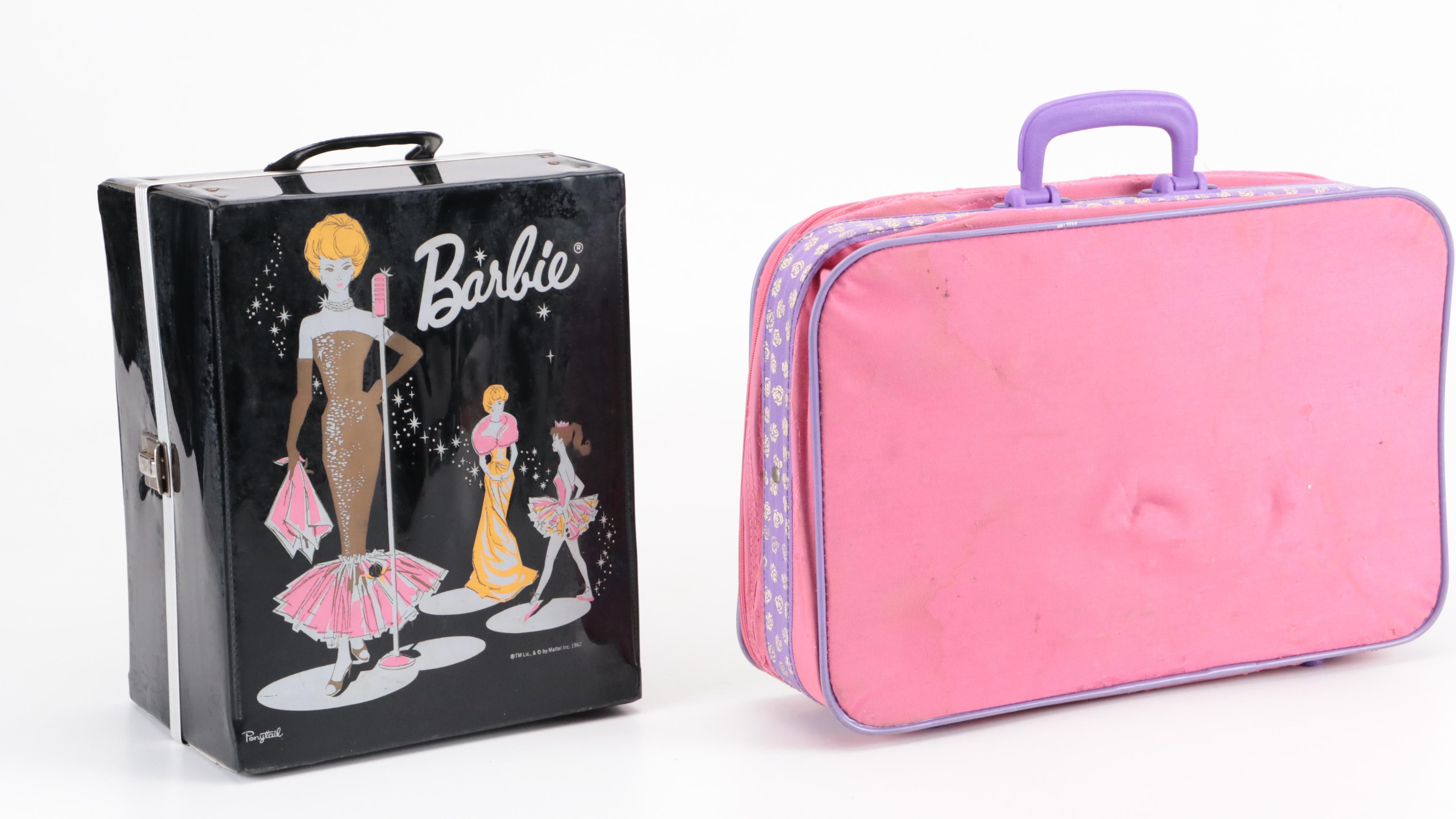 Mattel "Dance Club" and Other 1980s Barbie and Ken Dolls with Accessories