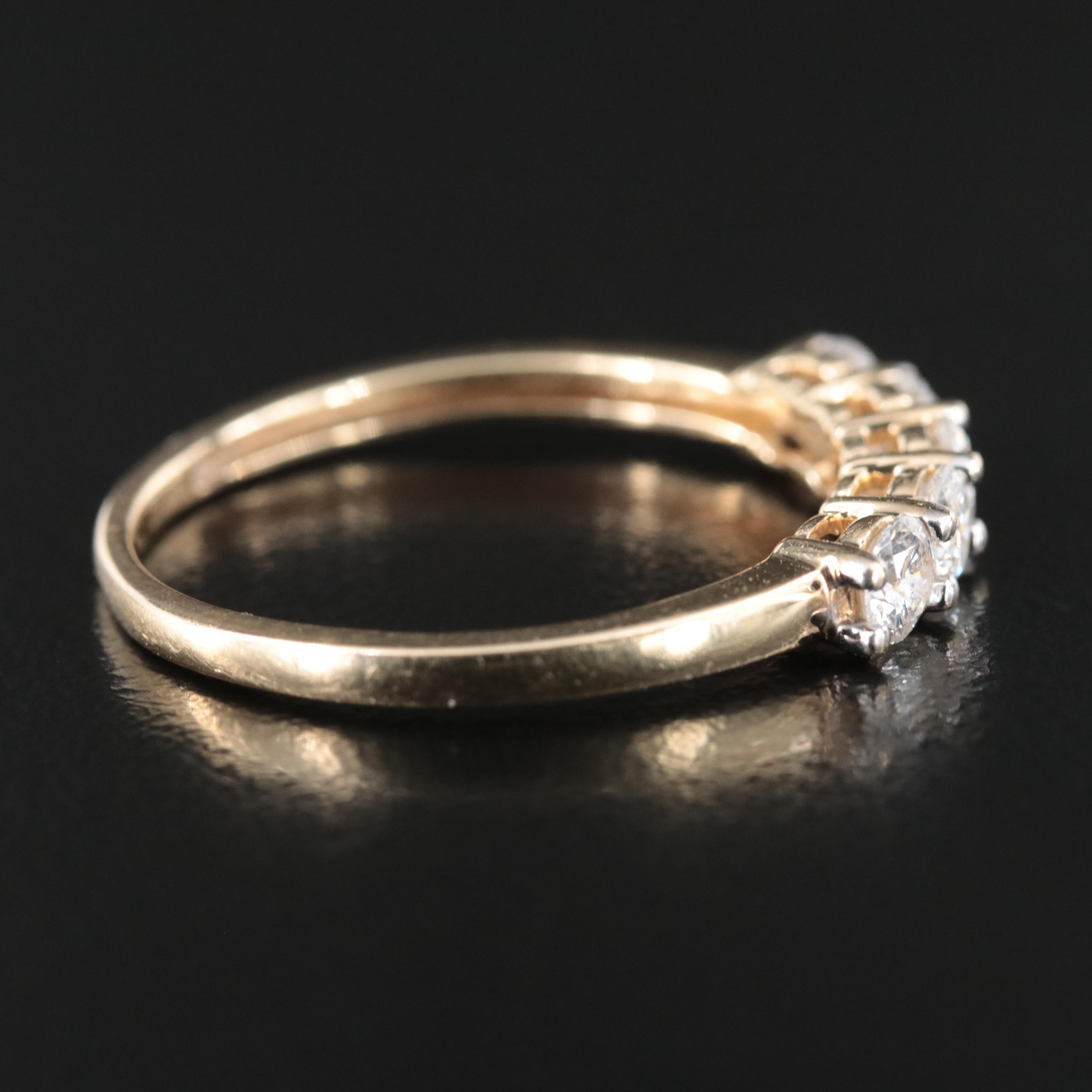 14K 0.90 CTW Diamond Ring